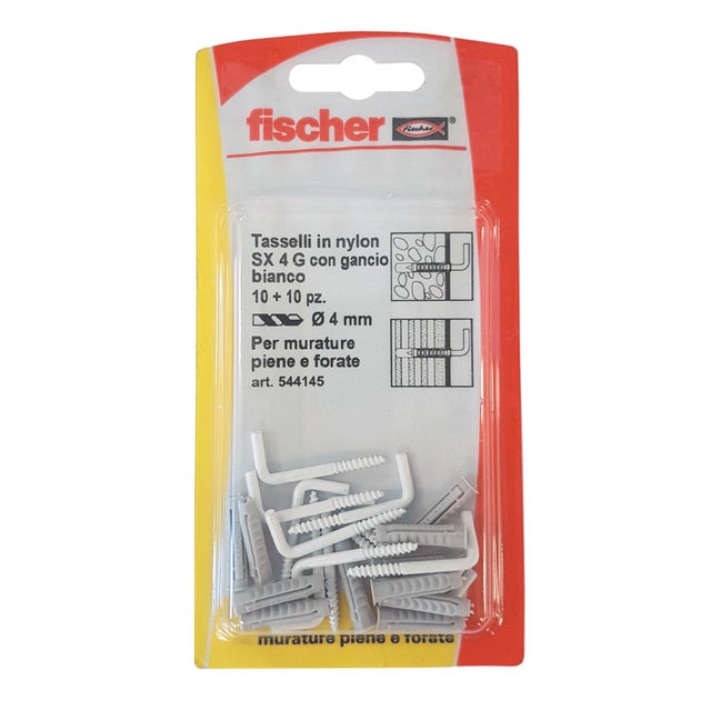 Tassello 4 Mm X 20 Mm - Per Fori Da 4 Mm, Ideale Per Fissaggi Leggeri In Parete - Foto 4