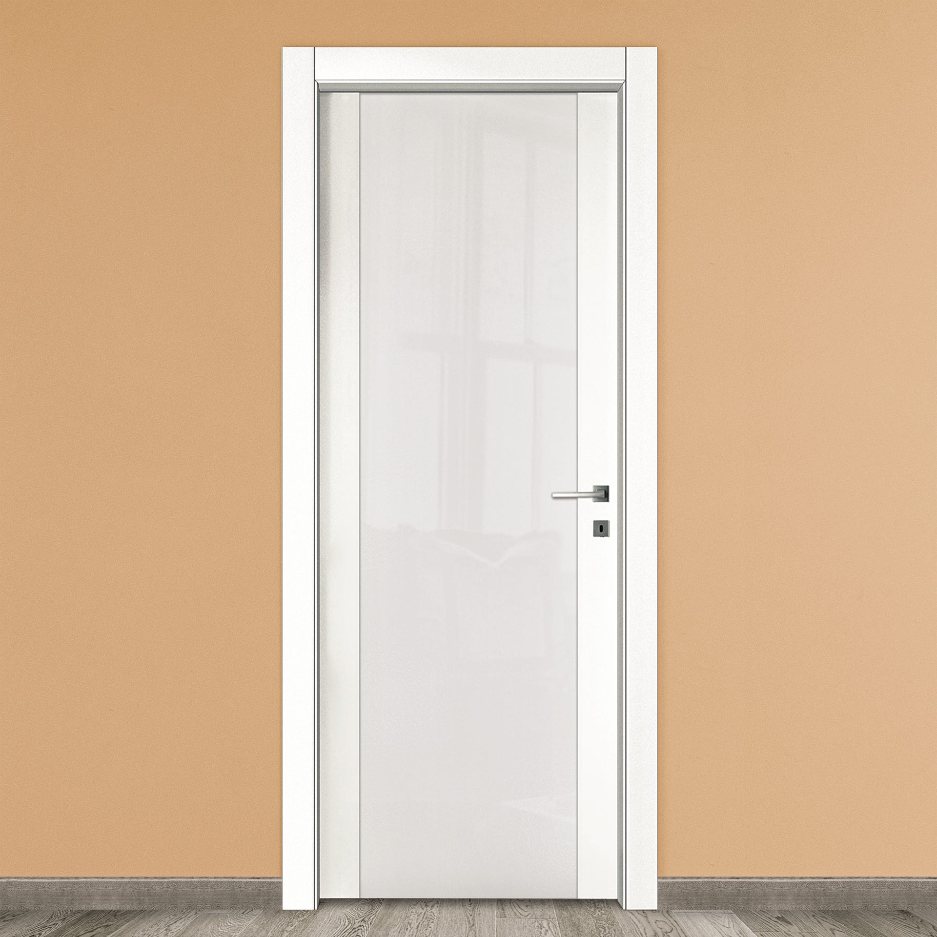 Porta battente Elm olmo chiaro L 70 x H 210 cm reversibile | Leroy Merlin Porta battente Elm olmo chiaro L 70 x H 210 cm reversibile | Leroy Merlin