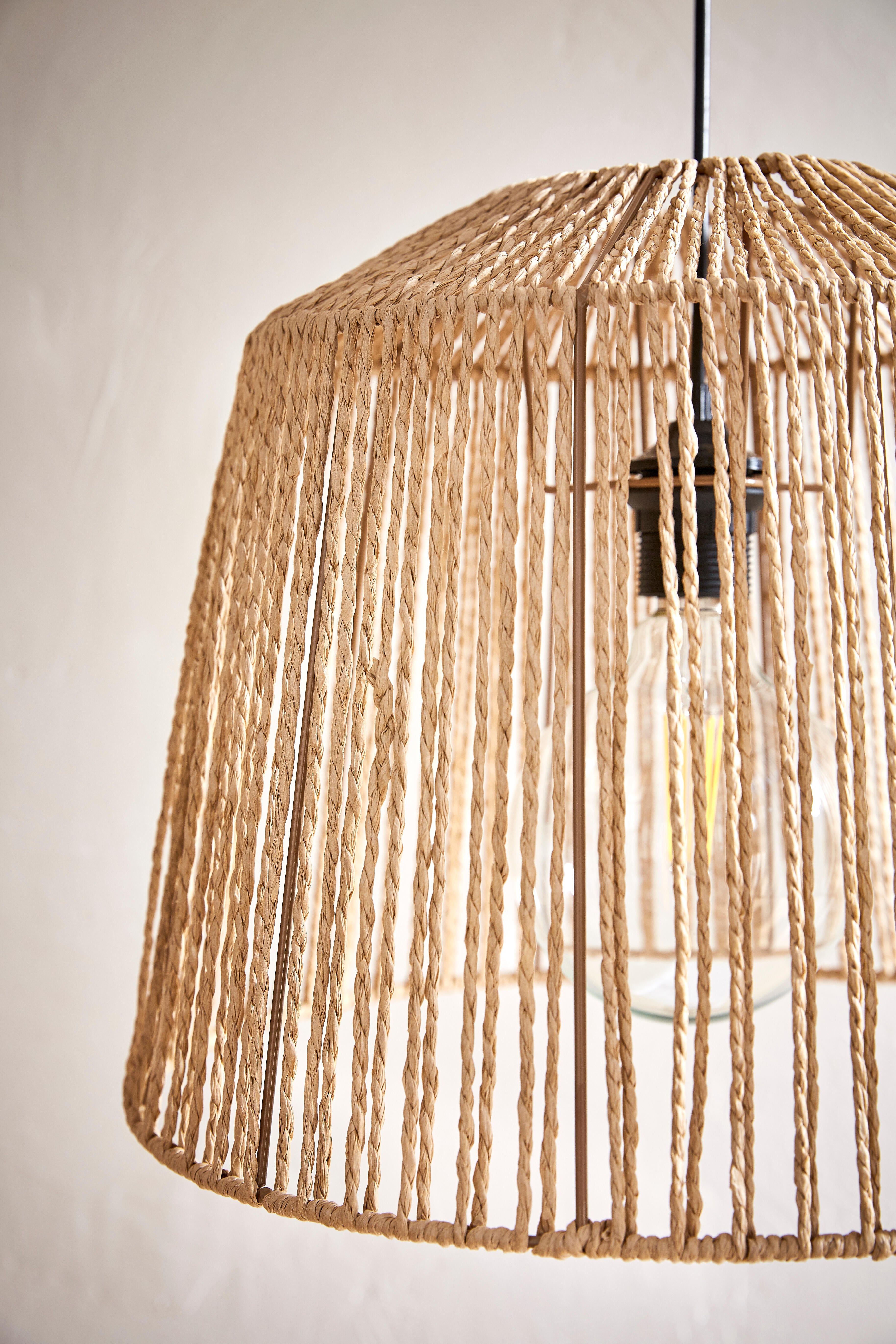 Suspension Quintana papier, beige, Diam.40 cm, E27 - 6