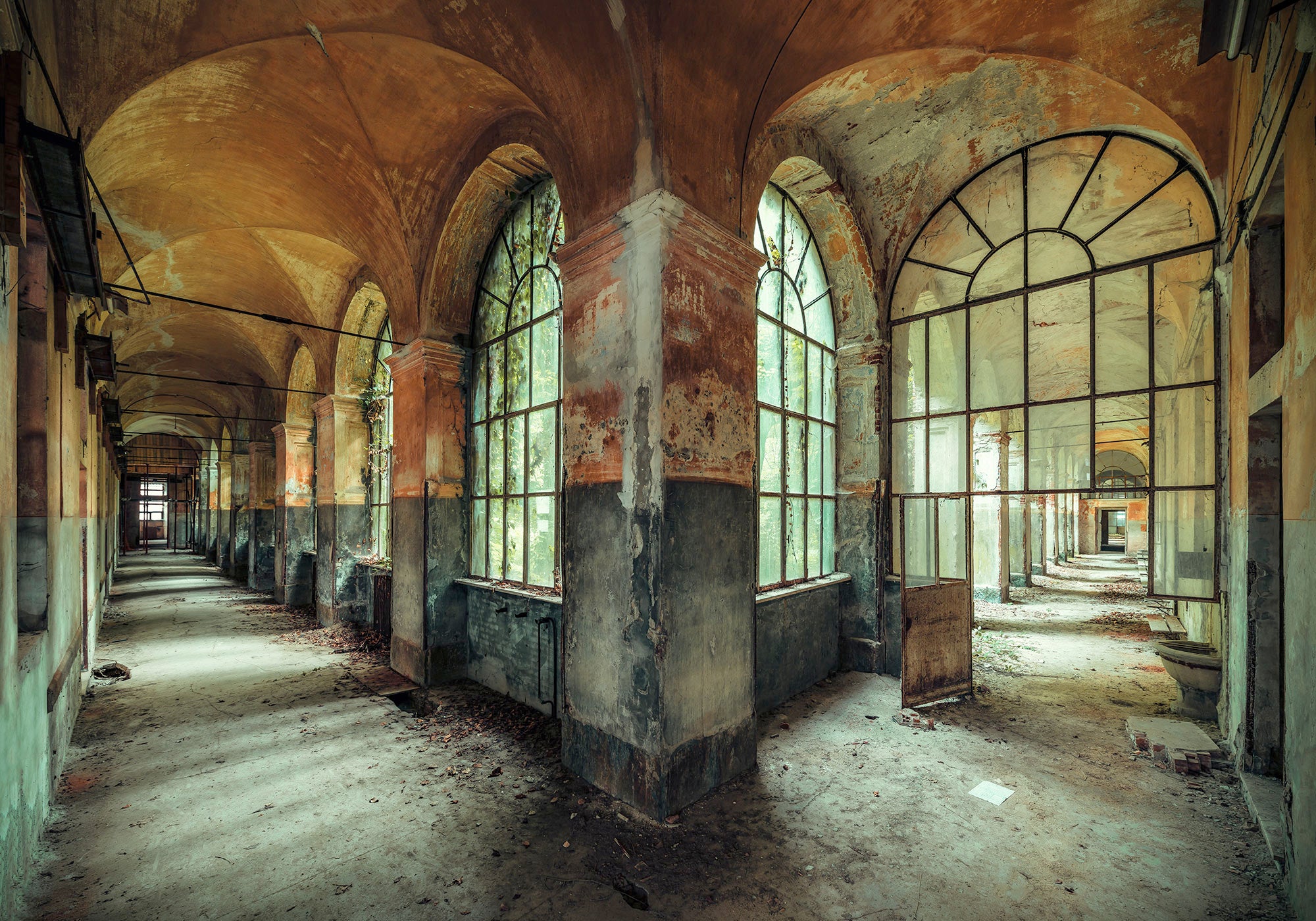 Papier peint panoramique Casa Follia beige l.400 x H.280 cm - 2