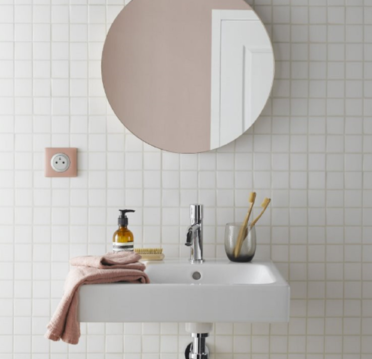 Prise avec terre affleurante, à assembler, LEGRAND Céliane, titane - 3