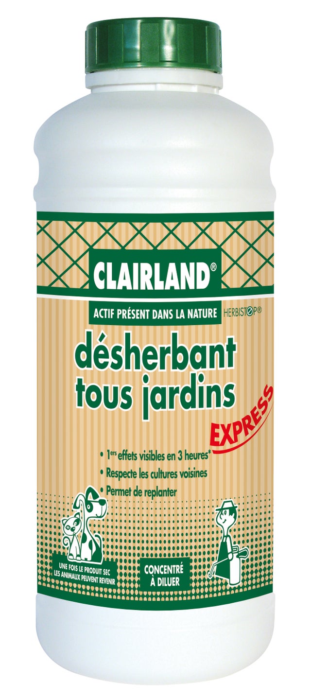 Désherbant jardin CLAIRLAND 0,91 L