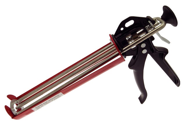 Pistolet à calfeutrer manuel BATIFIX acier rouge