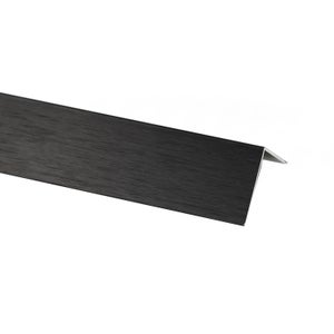 Cornière Aluminium Thermolaqué 20x20x2 Mm - Longueur 2 M, Blanc RAL 9016 - Pour Protection De Bords, Construction