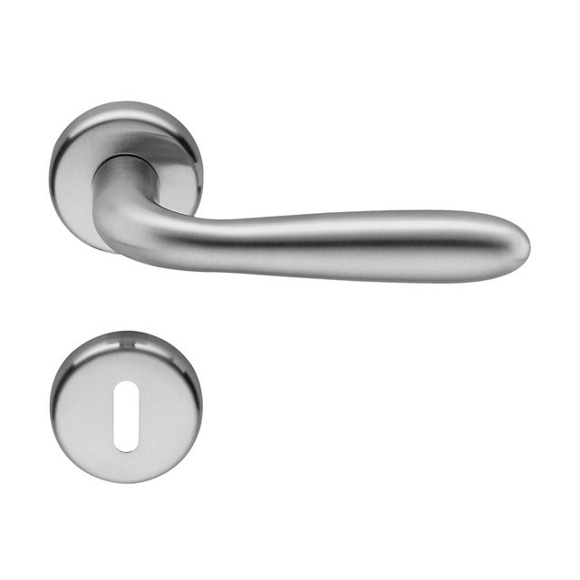 Set Di Maniglie Per Porte Moderne Stile Vittoriano Cromate - Foto 11