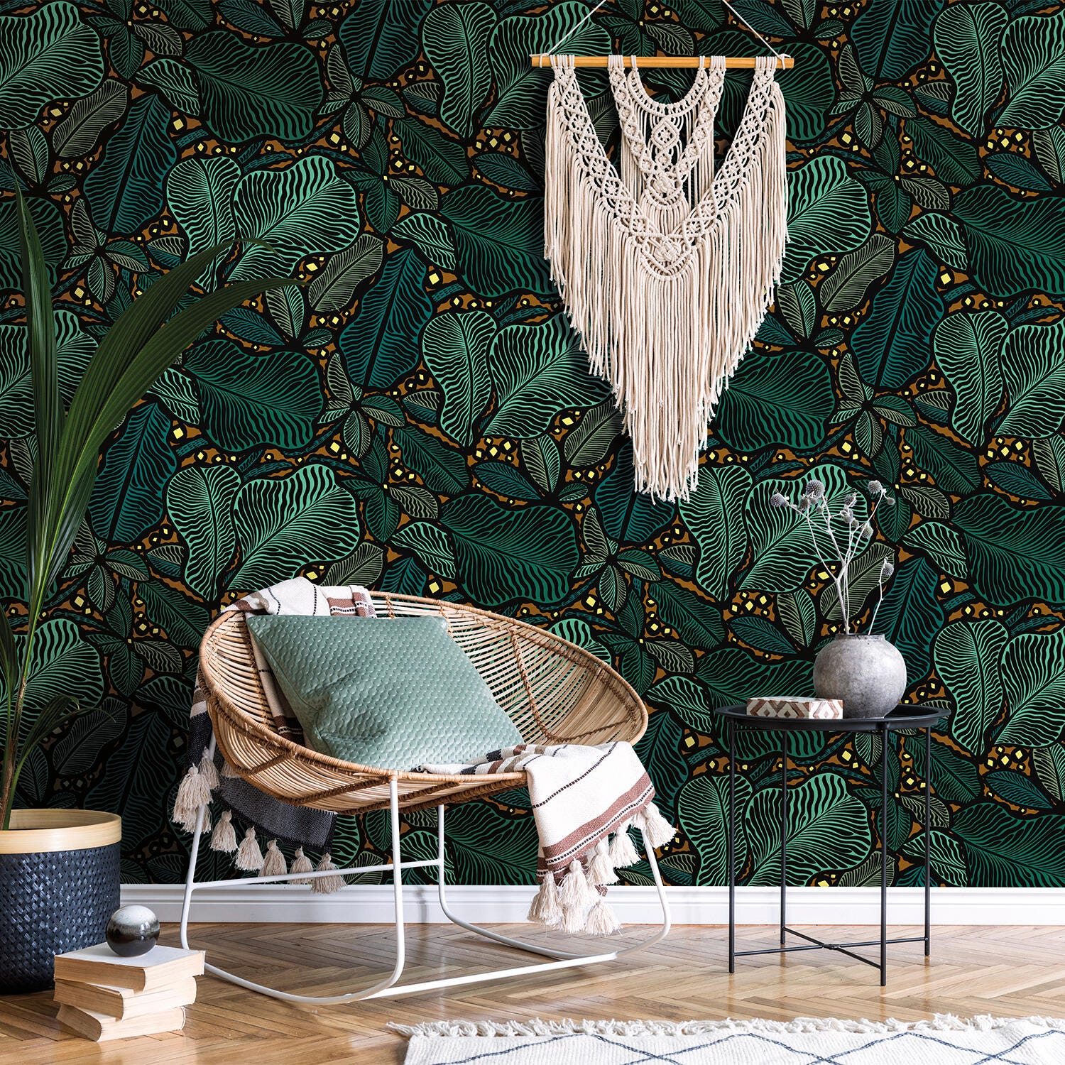 Papier Peint Intiss Tropical Wax Vert Leroy Merlin papier-peint-intiss-tropical-wax-vert-leroy-merlin