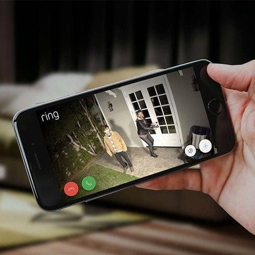 application-camera-a-distance-ring-spotlight-blanche