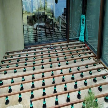 Lot de 12 plots pour lambourde 100% Recyclés, H.20/30 mm | Leroy Merlin