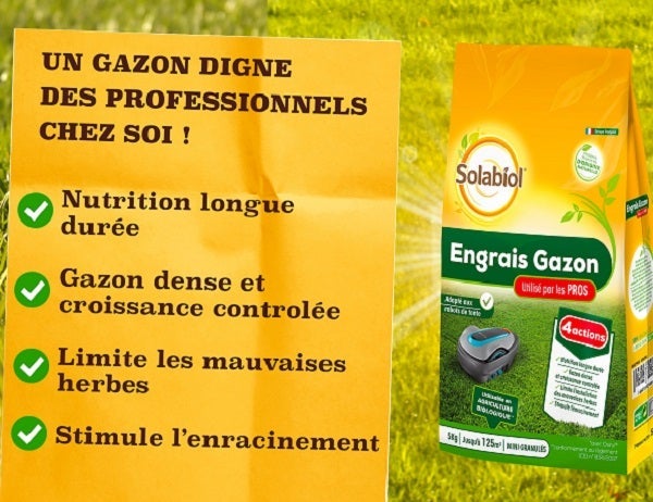 Engrais gazon Solabiol - 3