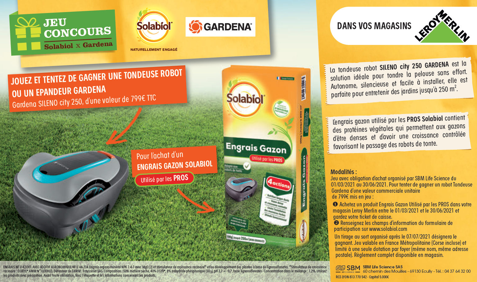 Jeu concours Solabiol Gardena - 1