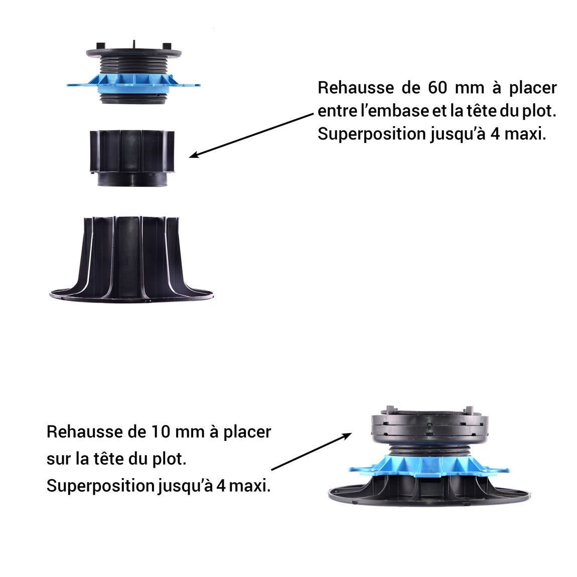 Plot compatible réhausse - 5