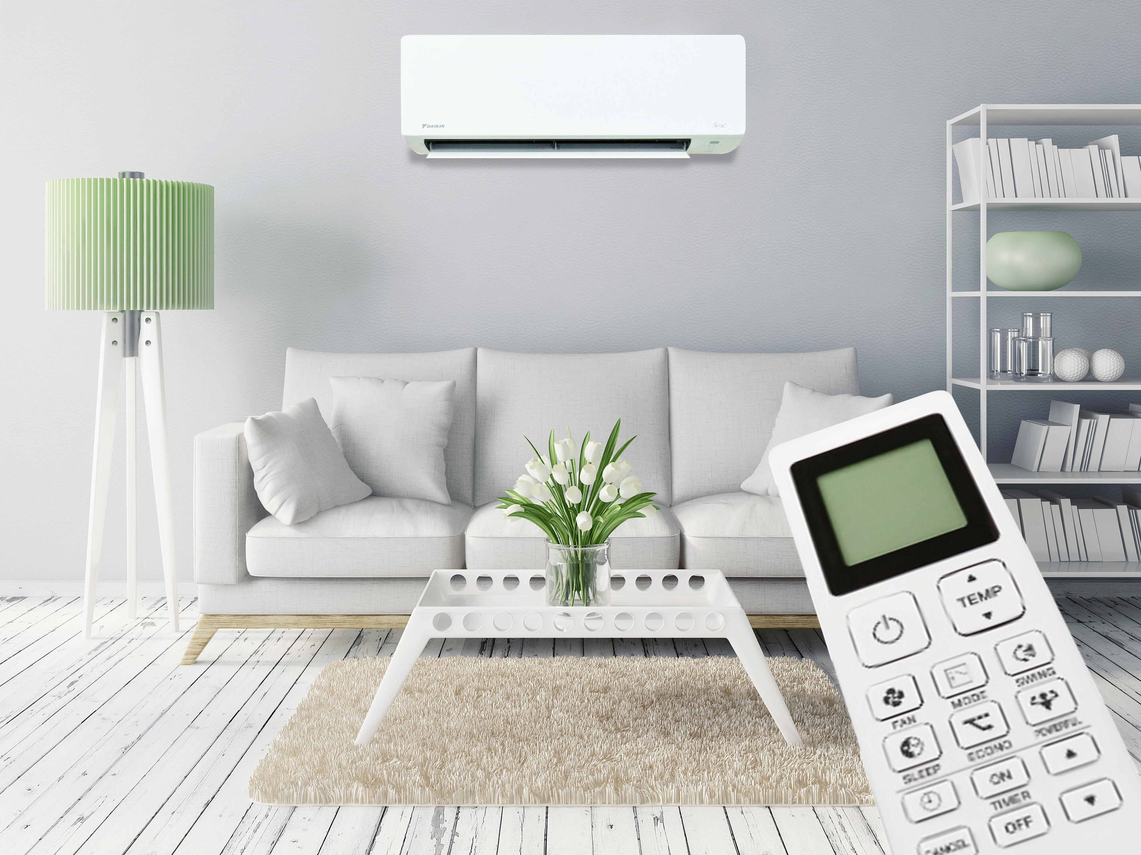 Condizionatore a muro monosplit inverter DAIKIN NEW ECOPLUS classe raffreddamento A++, classe di riscaldamento A+, bianco - 2