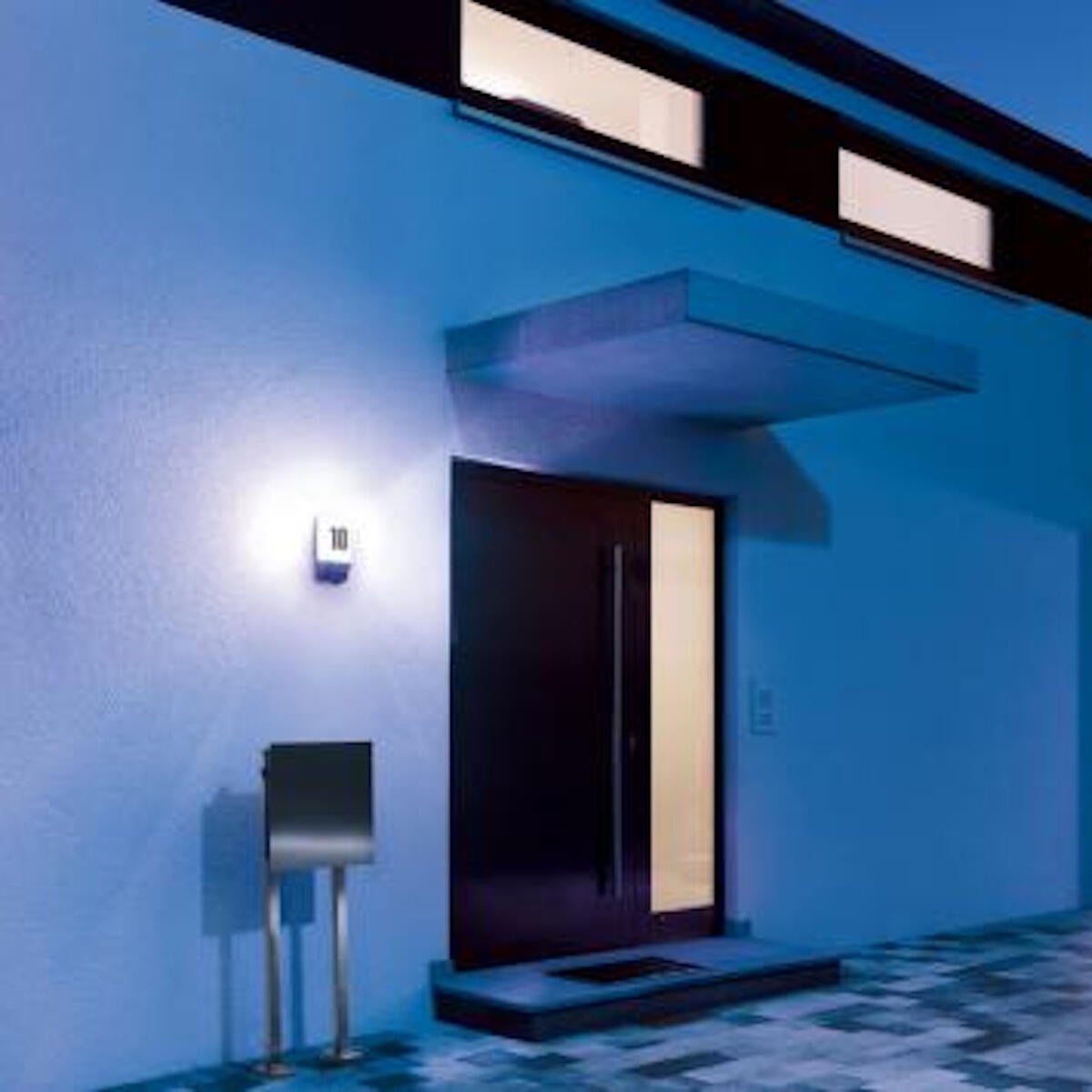 Applique moderno da esterno L1 bianco IP44 E27 STEINEL - 3