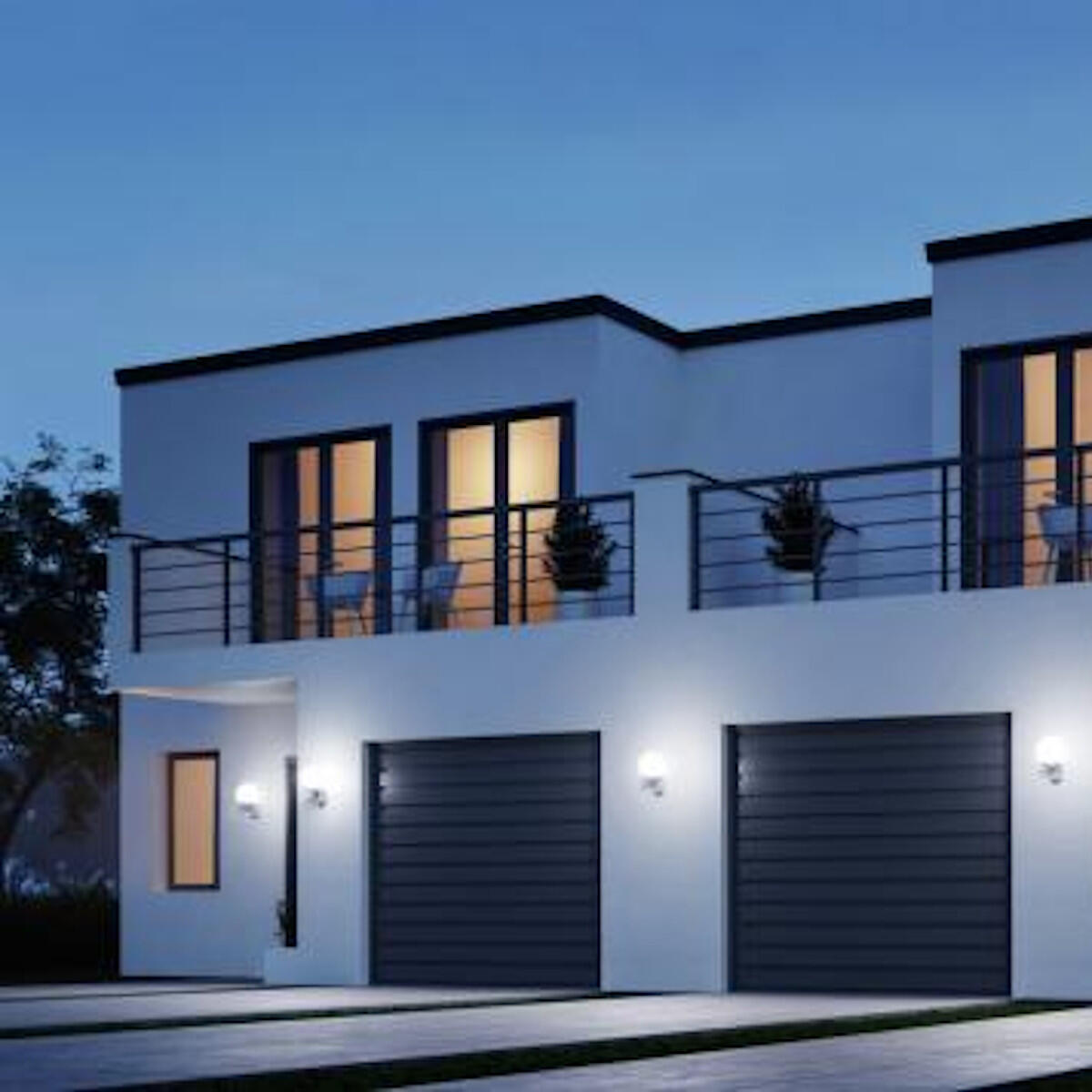 Applique classico da esterno L 585S nero con sensore di movimento IP44 E27 STEINEL - 8