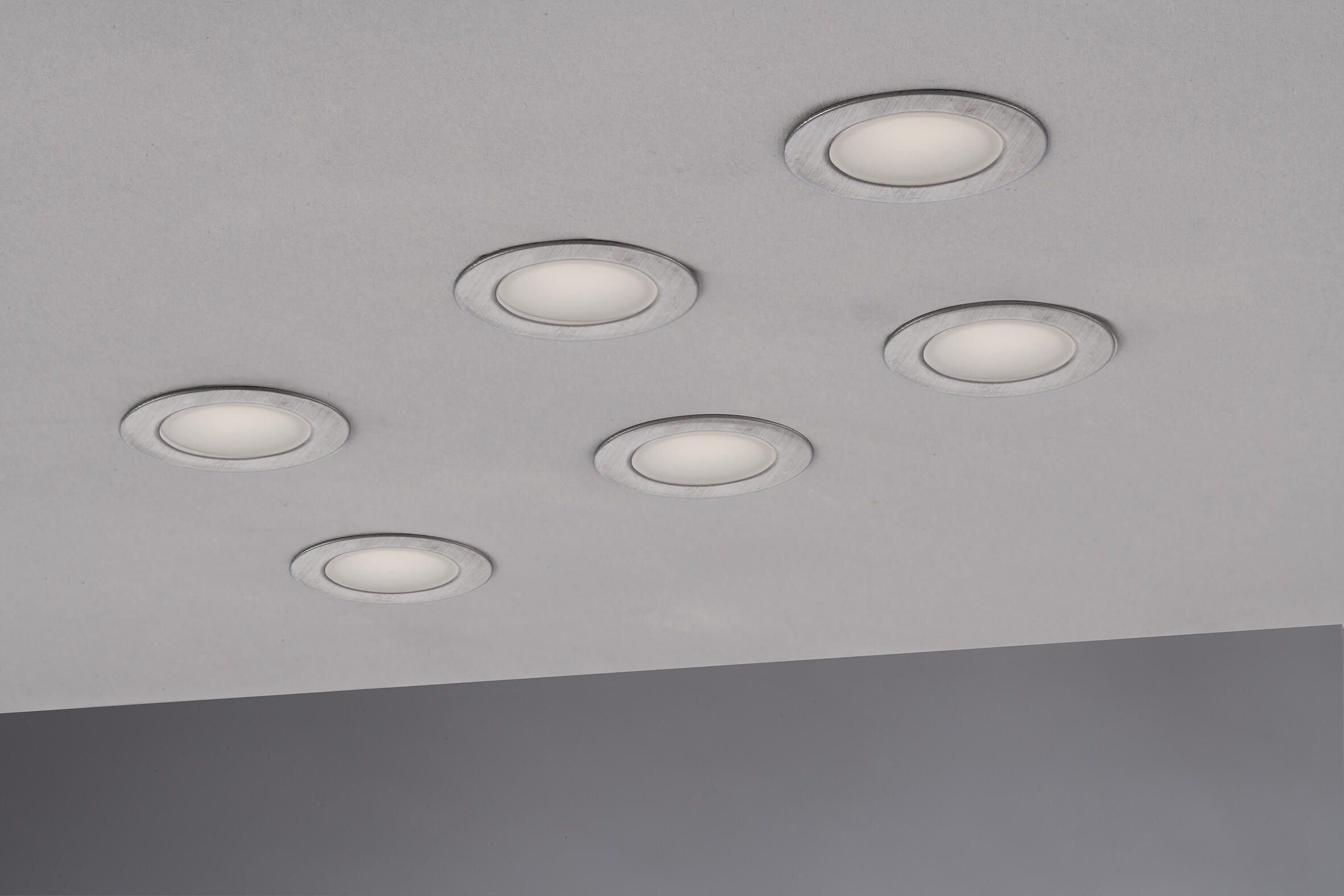 faretto da incasso con fonte luminosa fisso Modulo LED INTEC RIDER argento Luce bianco naturale - 2
