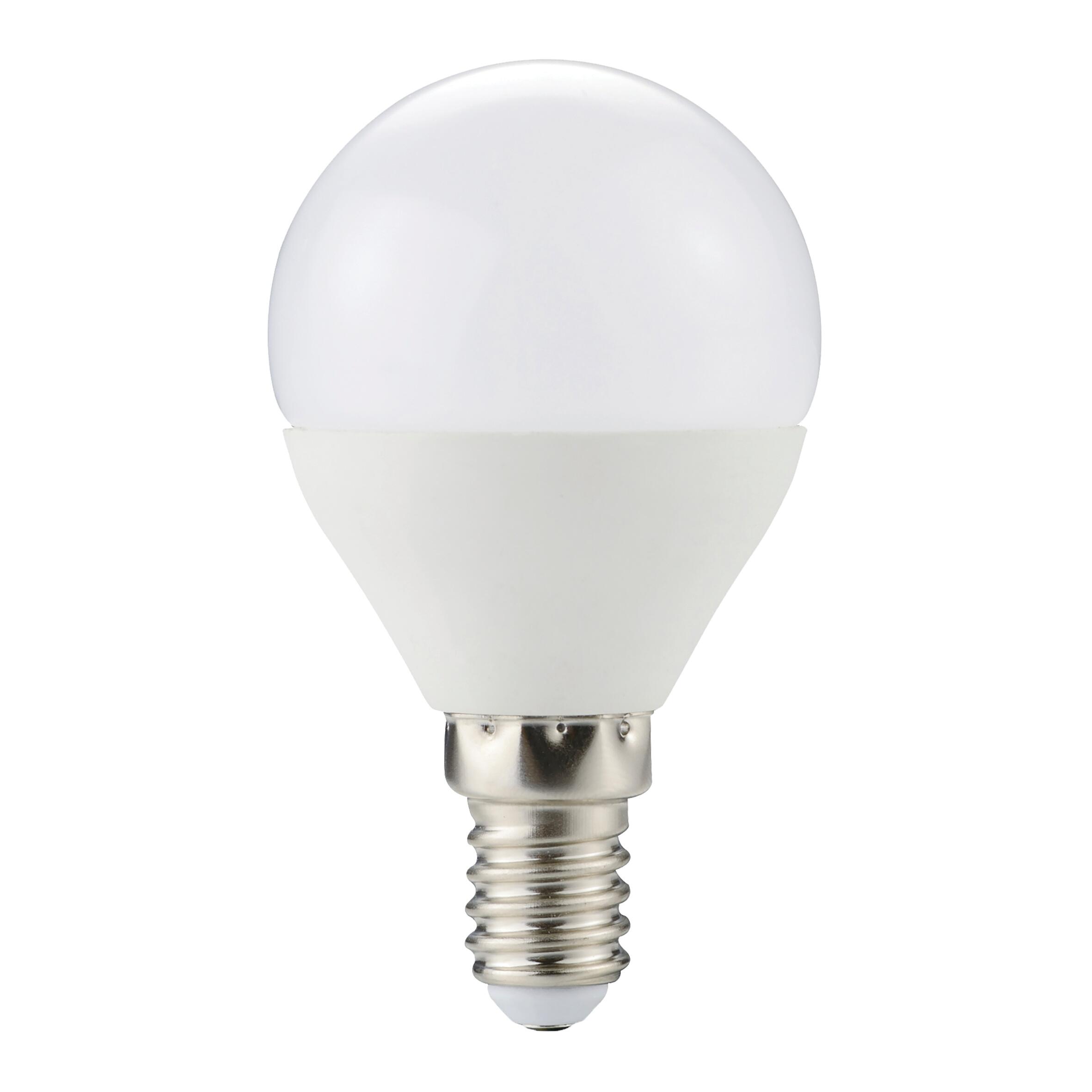 Lampadina LED SMD, E14, Goccia, Opaco, Luce Fredda, 6W=470LM (equiv 50 W), 160° , INTEC | Leroy - Foto 3