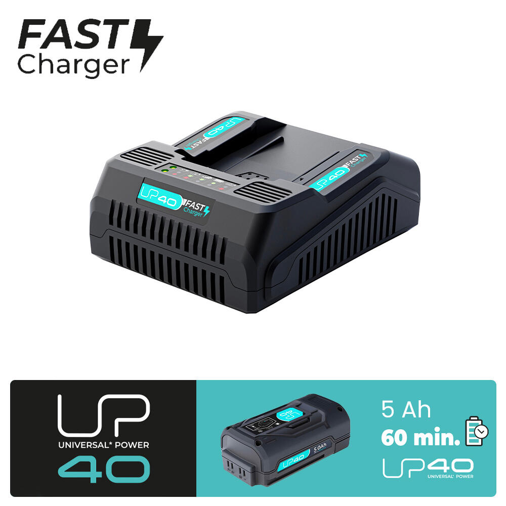 Carregador rápido para bateria 40 v 6 A Lexman UP40 - 2
