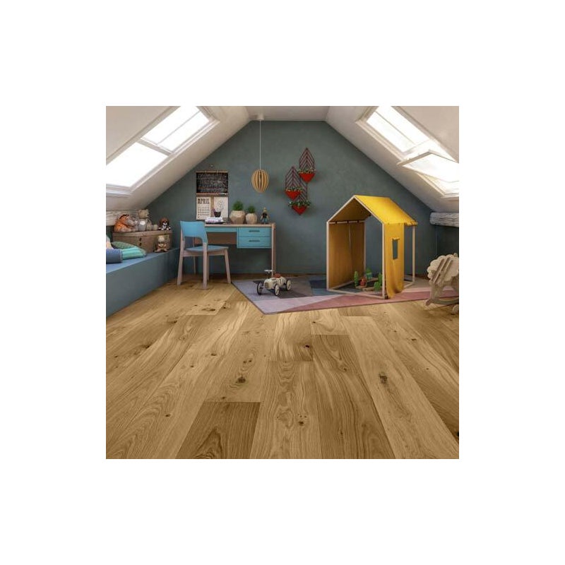 ARTENS Parquet multistrato XL in rovere biondo vetrificato natura sp. 14/3.3 mm 2.222 m²