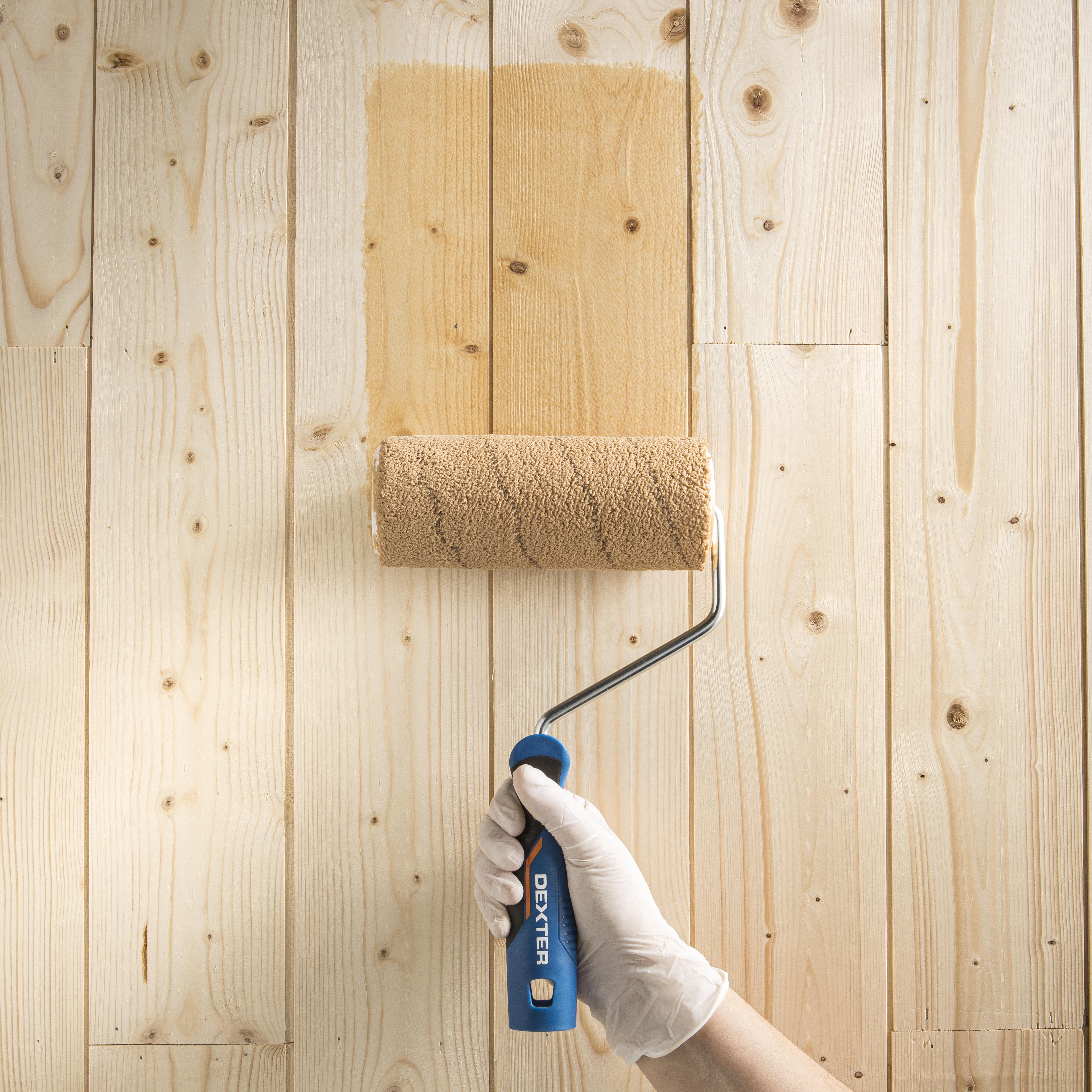 Recharge lasure, huile et saturateur pour bois, DEXTER, l.180 mm - 2