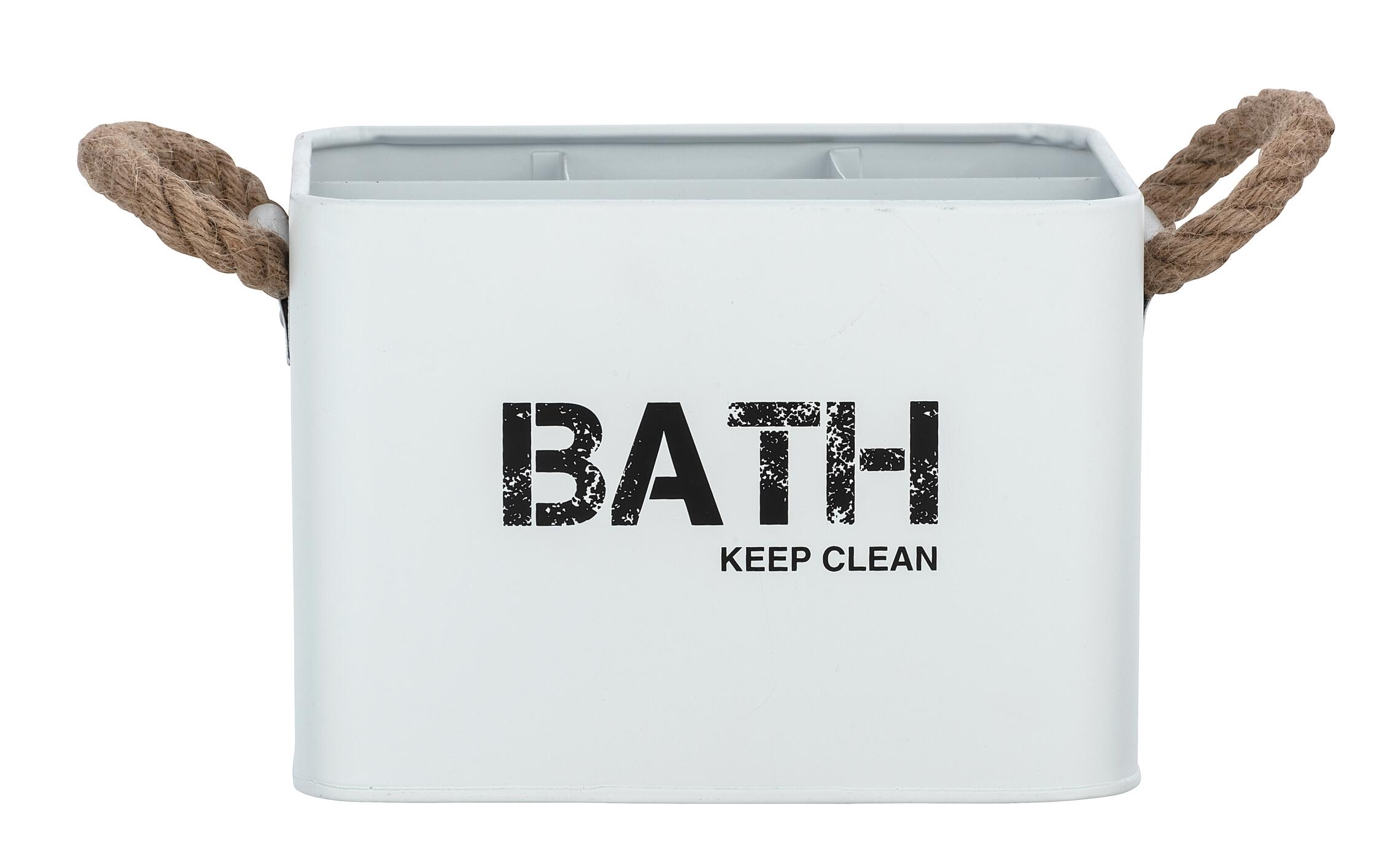 Organizer per bagno Wenko Gara L 19 x H 12.5 cm bianco - 3