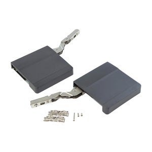 Pistone A Gas Per Ante Apertura Verso L'Alto - 276mm 6Kg, Con Ganci Per Legno E Metallo - Foto 6