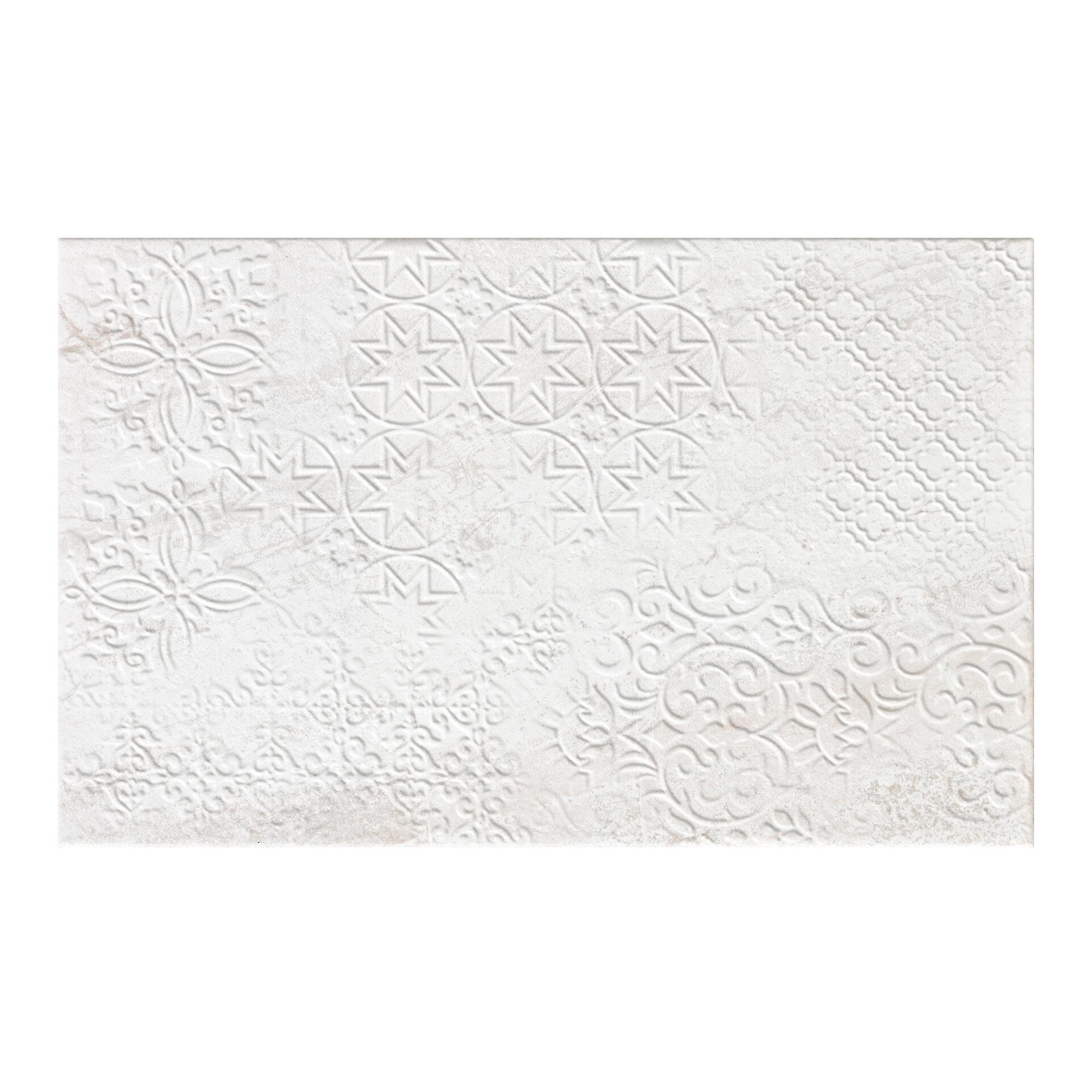 Piastrella da rivestimento interno in maiolica 25 x 40 cm smaltato grigio opaco Pietra Bella Decoro Trame traffico medio forte (pei 3/5) Sp. 6.1 mm 2 mq - 11