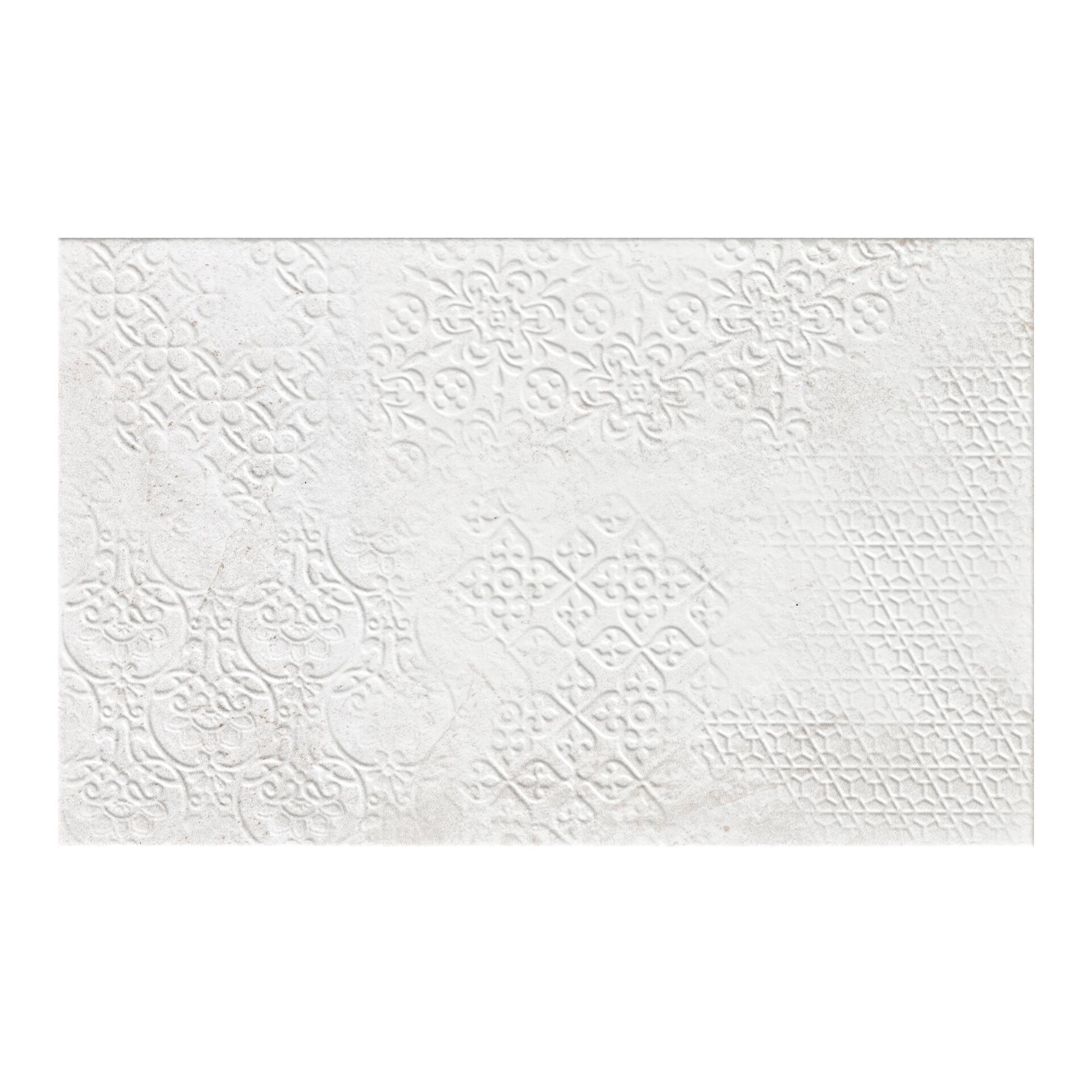 Piastrella da rivestimento interno in maiolica 25 x 40 cm smaltato grigio opaco Pietra Bella Decoro Trame traffico medio forte (pei 3/5) Sp. 6.1 mm 2 mq - 10