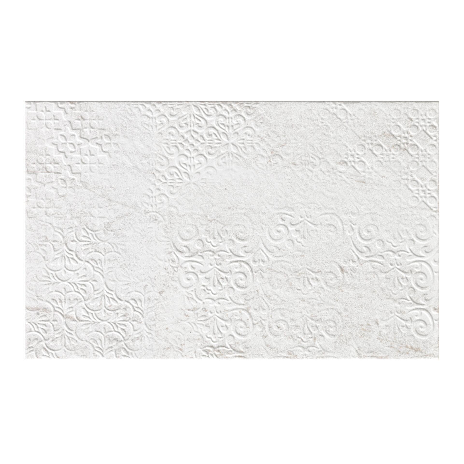 Piastrella da rivestimento interno in maiolica 25 x 40 cm smaltato grigio opaco Pietra Bella Decoro Trame traffico medio forte (pei 3/5) Sp. 6.1 mm 2 mq - 5