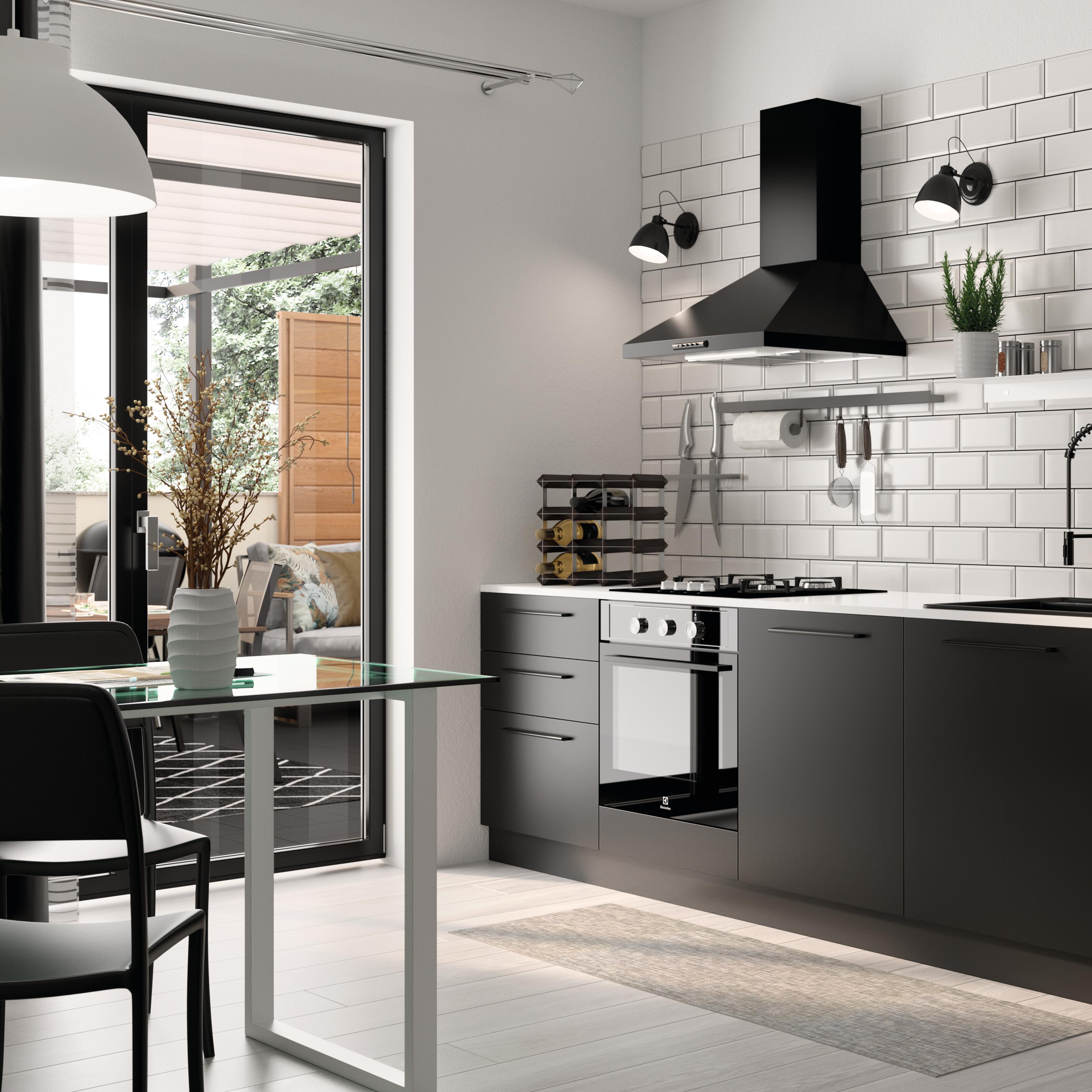 Zoccolino per base cucina DELINIA nero L 300 x H 100 cm - 3