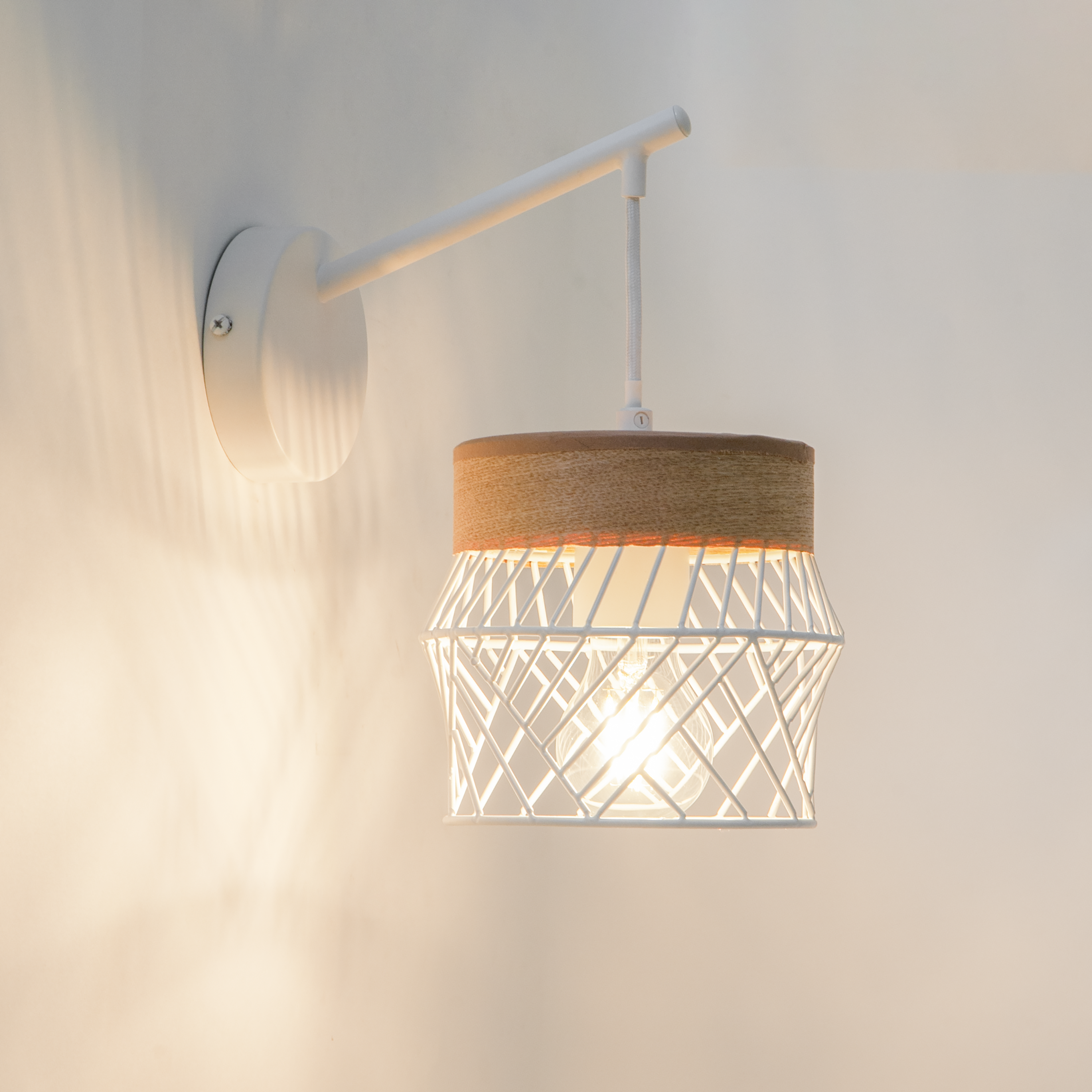 Aplique INSPIRE Kanel E27 blanco INSPIRE - 20