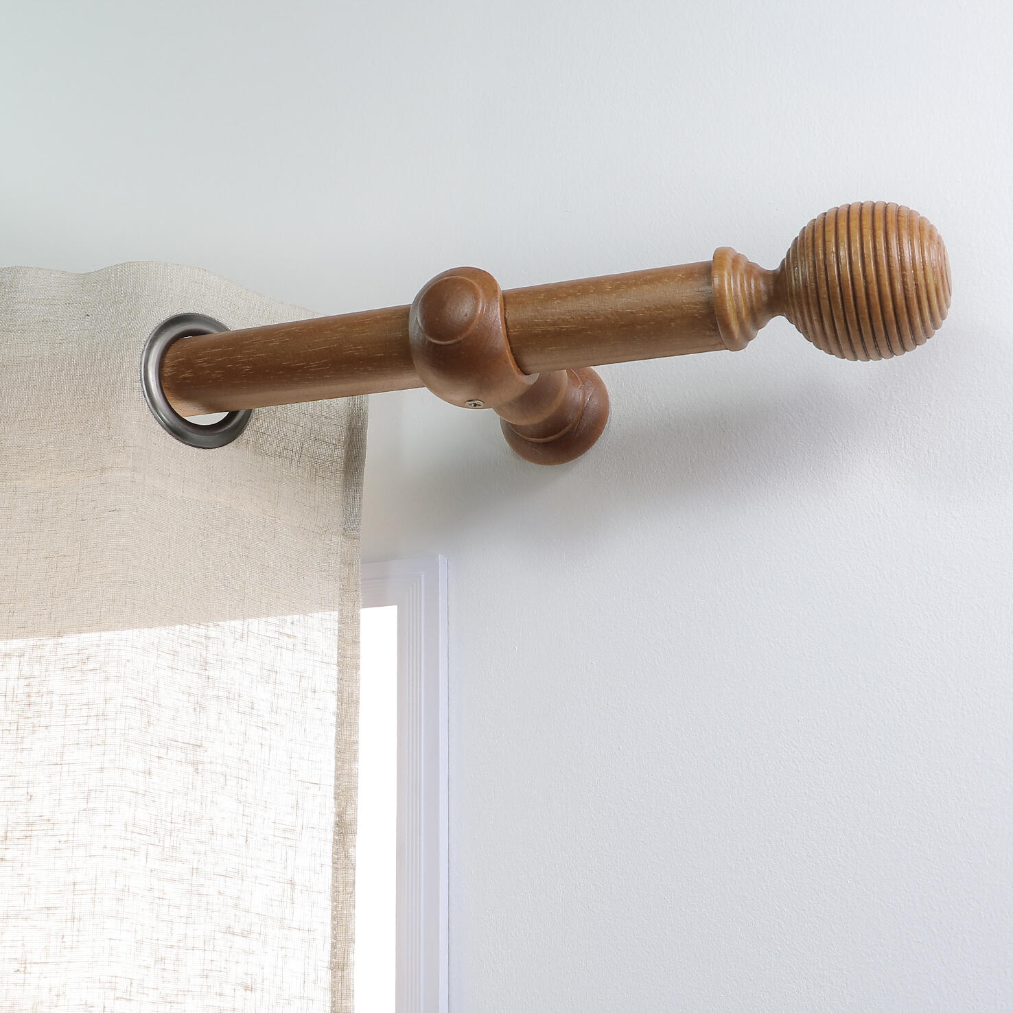 Varão de madeira Inspire d35 cm 1.5 m cerejeira - 3