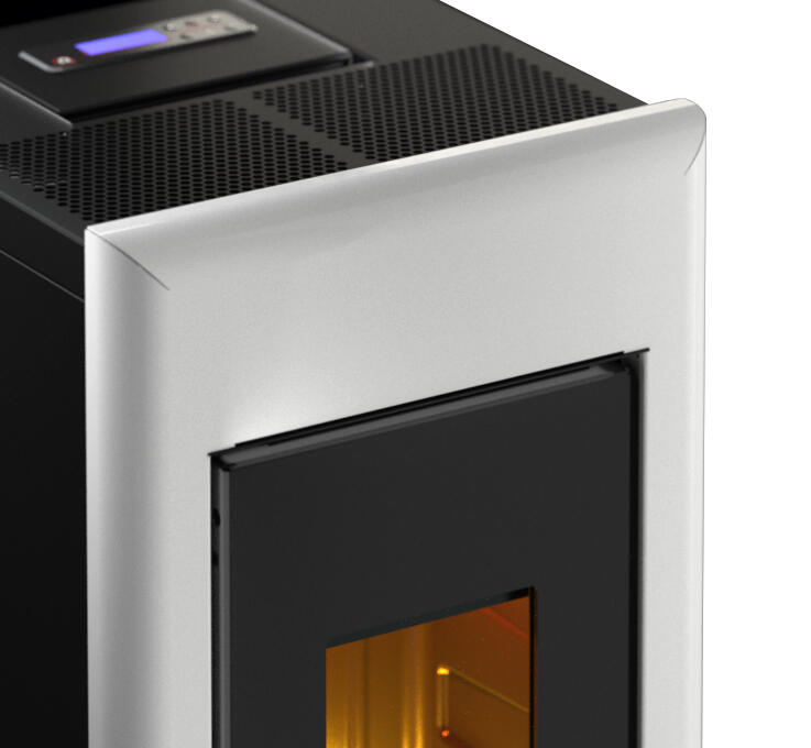 Poêle à granulés FREEPOINT One airtight blanc 7 kW - 4