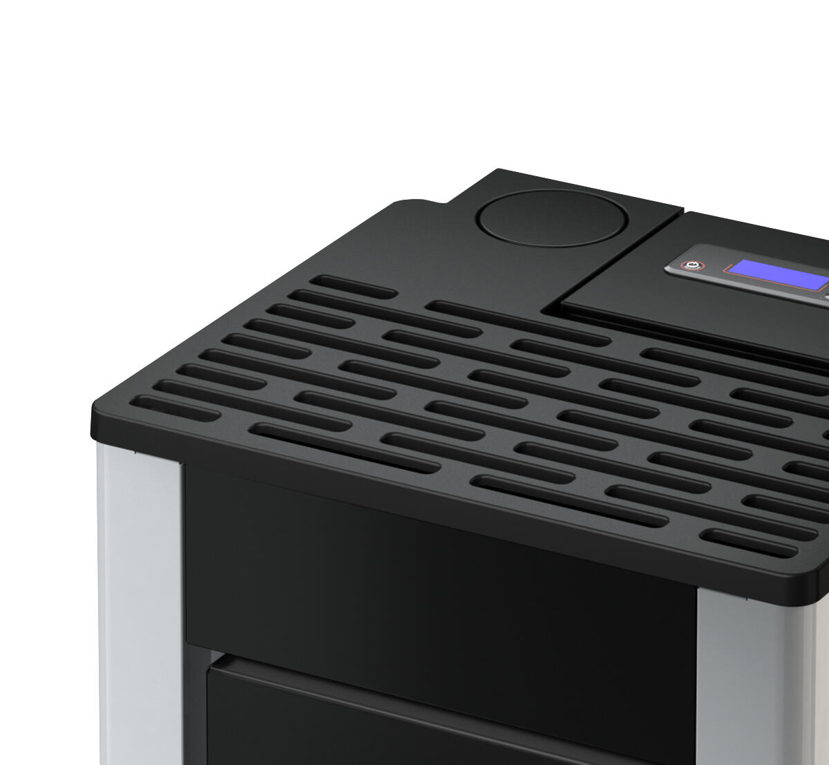 Poêle à granulés FREEPOINT Sharp airtight blanc 7 kW - 4