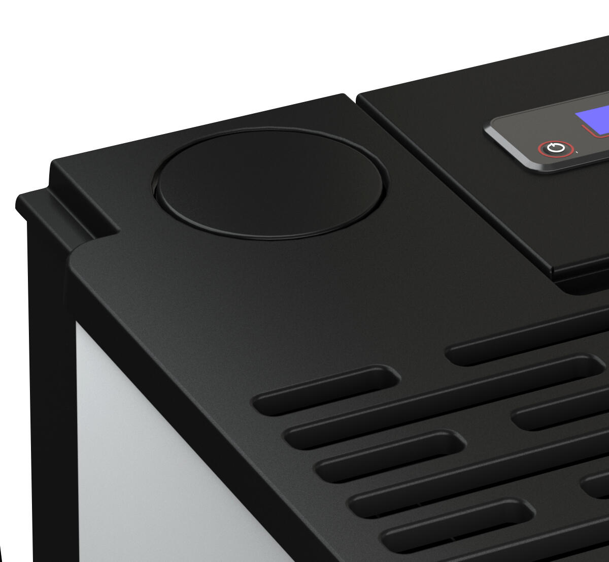 Poêle à granulés FREEPOINT Sharp airtight blanc 7 kW - 3