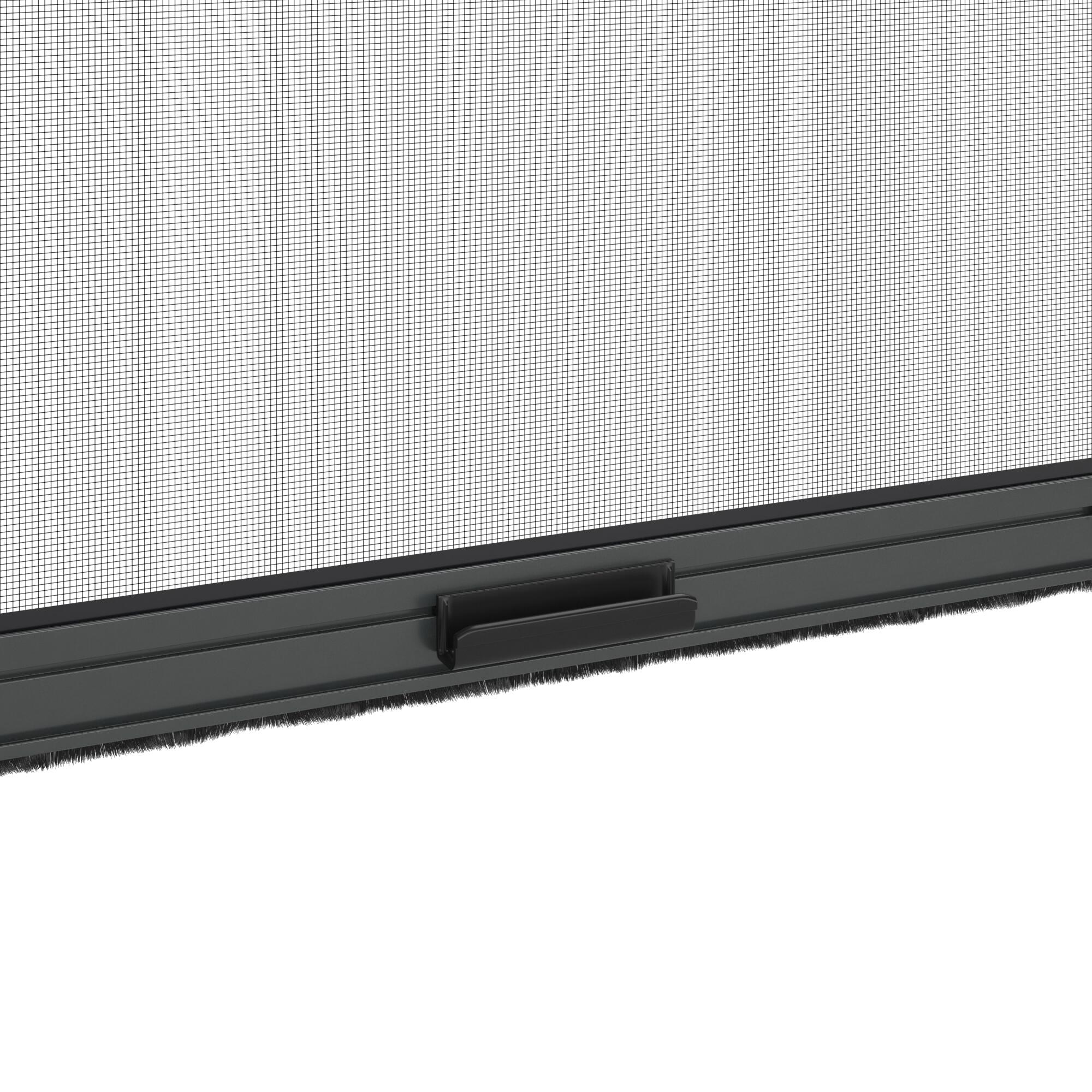 Moustiquaire 160x160 cm à enroulement vertical pour fenêtre ISOXA alu gris - 5