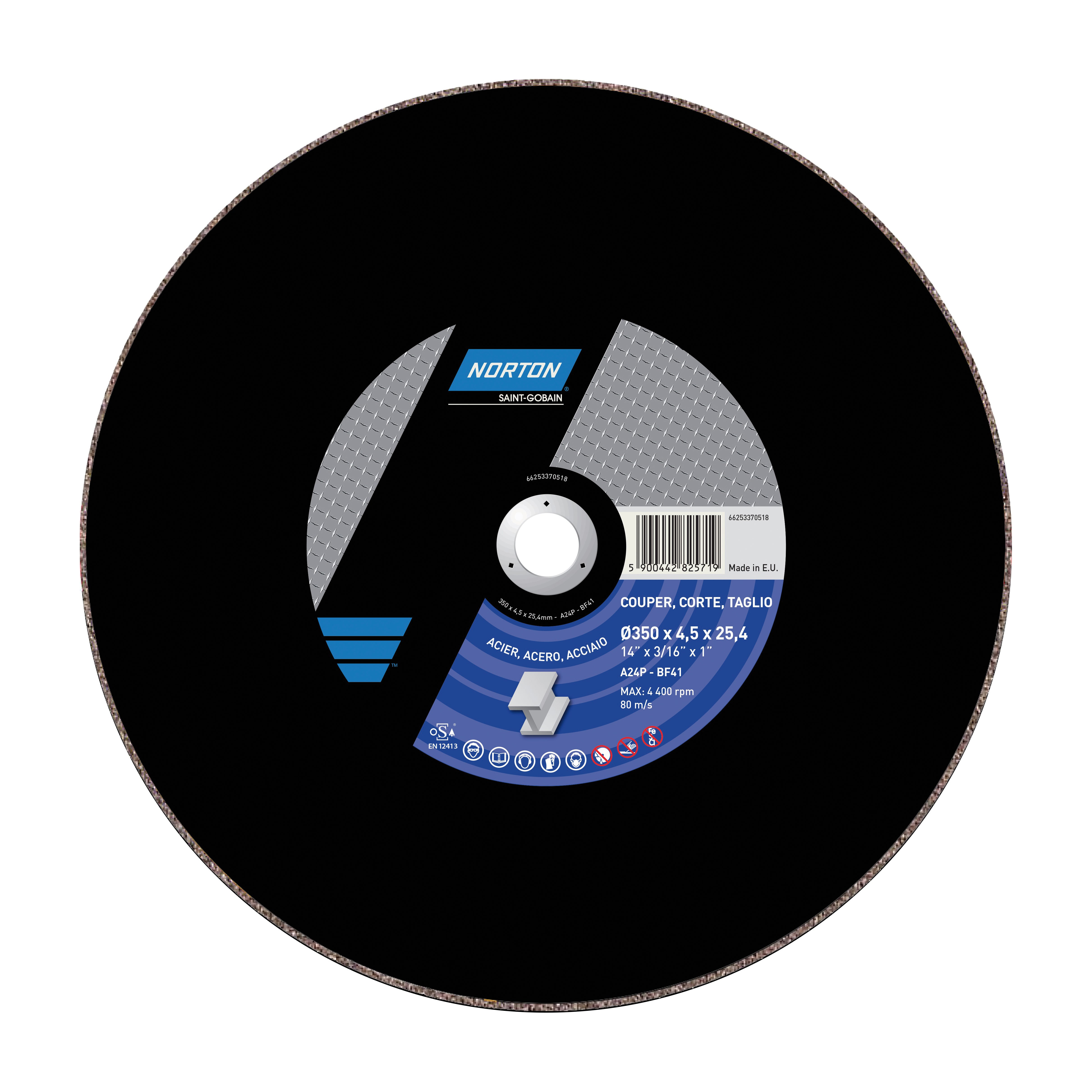Disco da taglio per smerigliatrice 230x1,9 mm TOP LINE PLUS
