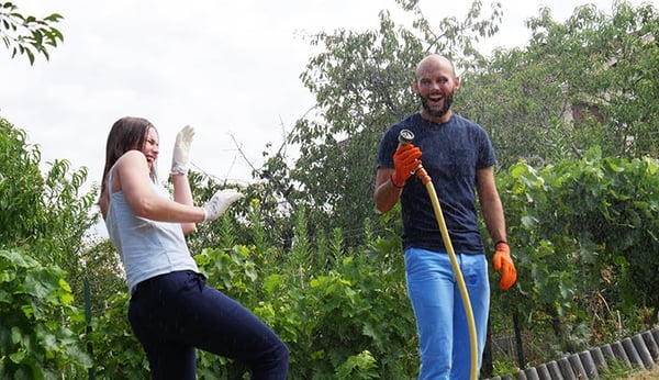 Gant cuir ROSTAING pour le jardinage fabriqué en France FRENCHIE Gants pour  Professionnels‎