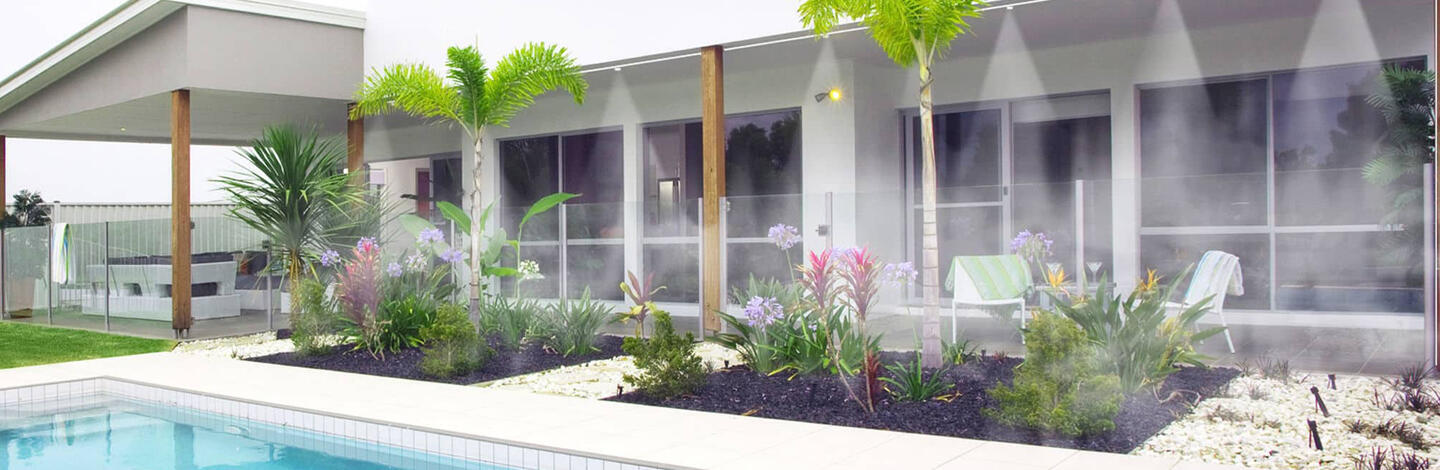 Ventilateur Brumisateur O'Fresh 170 cm pour jardin et terrasse