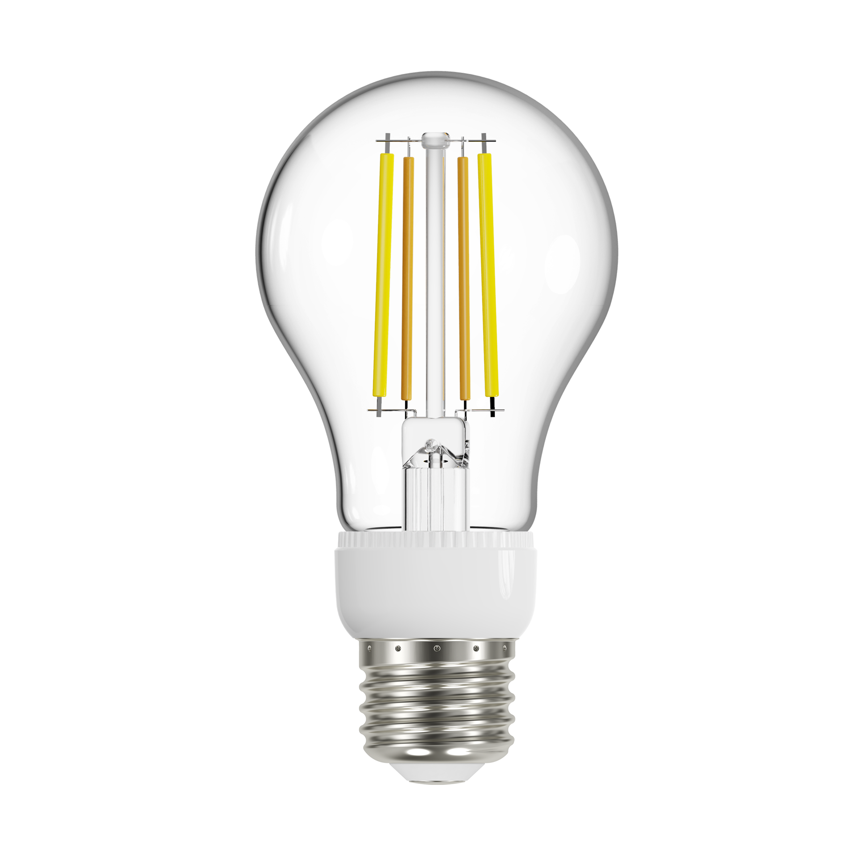 Lampadina smart LED, E27 goccia, trasparente, cct, 7W= 806 LM (equiv 60 W), 320°, LEXMAN - 2