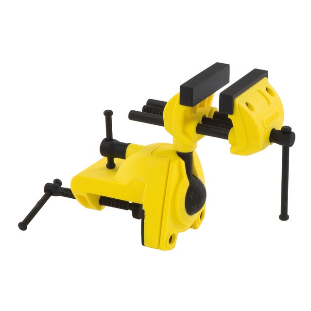 Torno de bancada giratória 80 mm amarelo Stanley