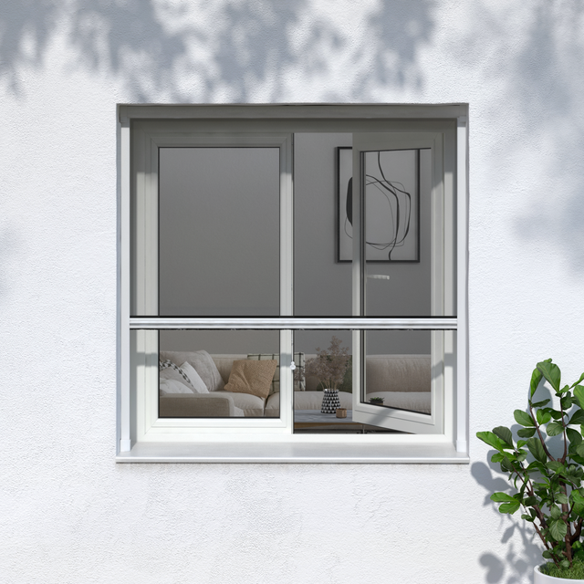 Zanzariera avvolgibile ISOXA Level 3 per finestra L 130 x H 160 cm bianco riducibile