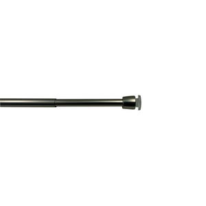 Bacchette Per Tende A Pressione Senza Forare - Estensibili 40-60cm, Cromo - 2 Pezzi - Foto 10