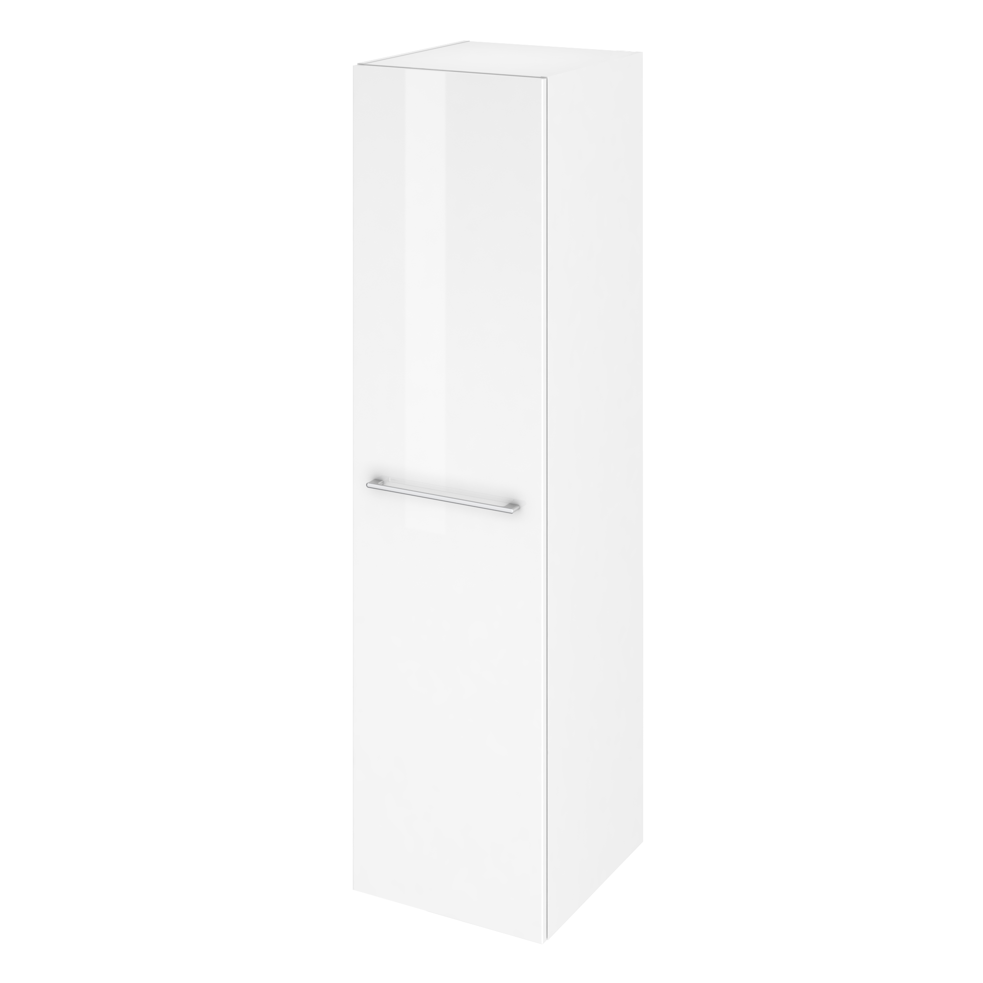 Porte, 1P, l.45 x H.173.1cm, Blanc-Blanc 0, Remix - 4