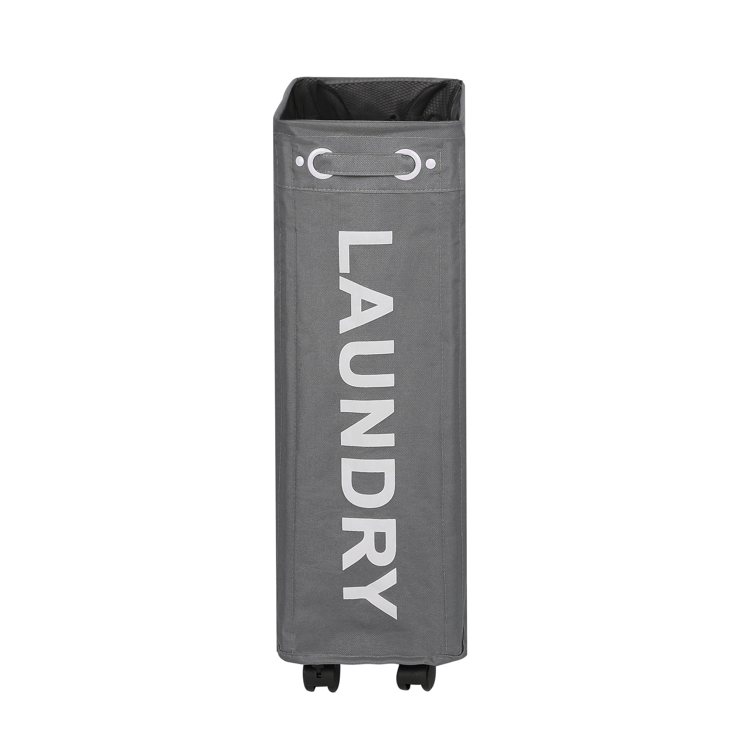 Bac à linge gris l.19 x H.60 x P.39 cm SENSEA - 3