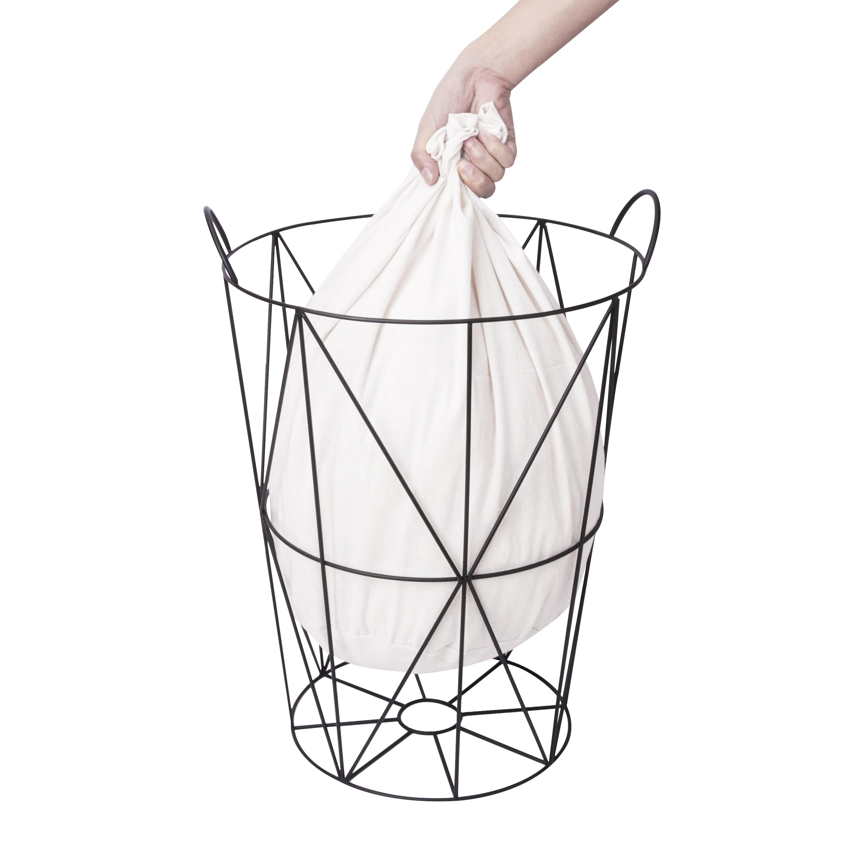Kosz na bieliznę 60 L Sensea - 4