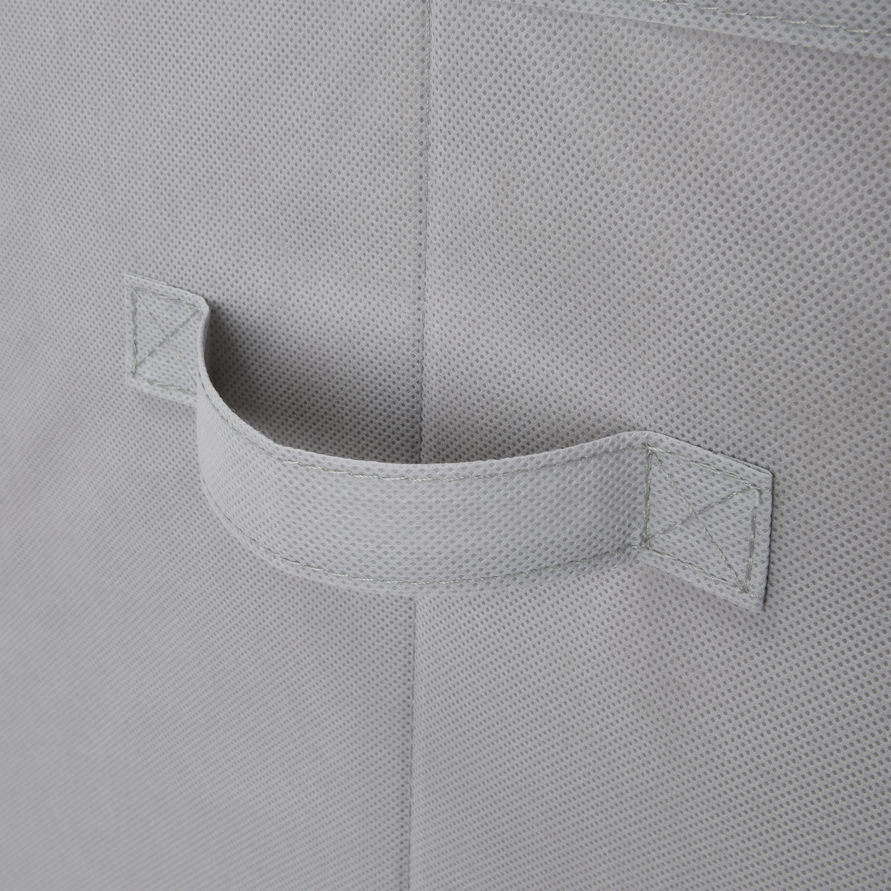 Cesto de ropa sucia con tapa Textile de plástico gris 60 L - 4