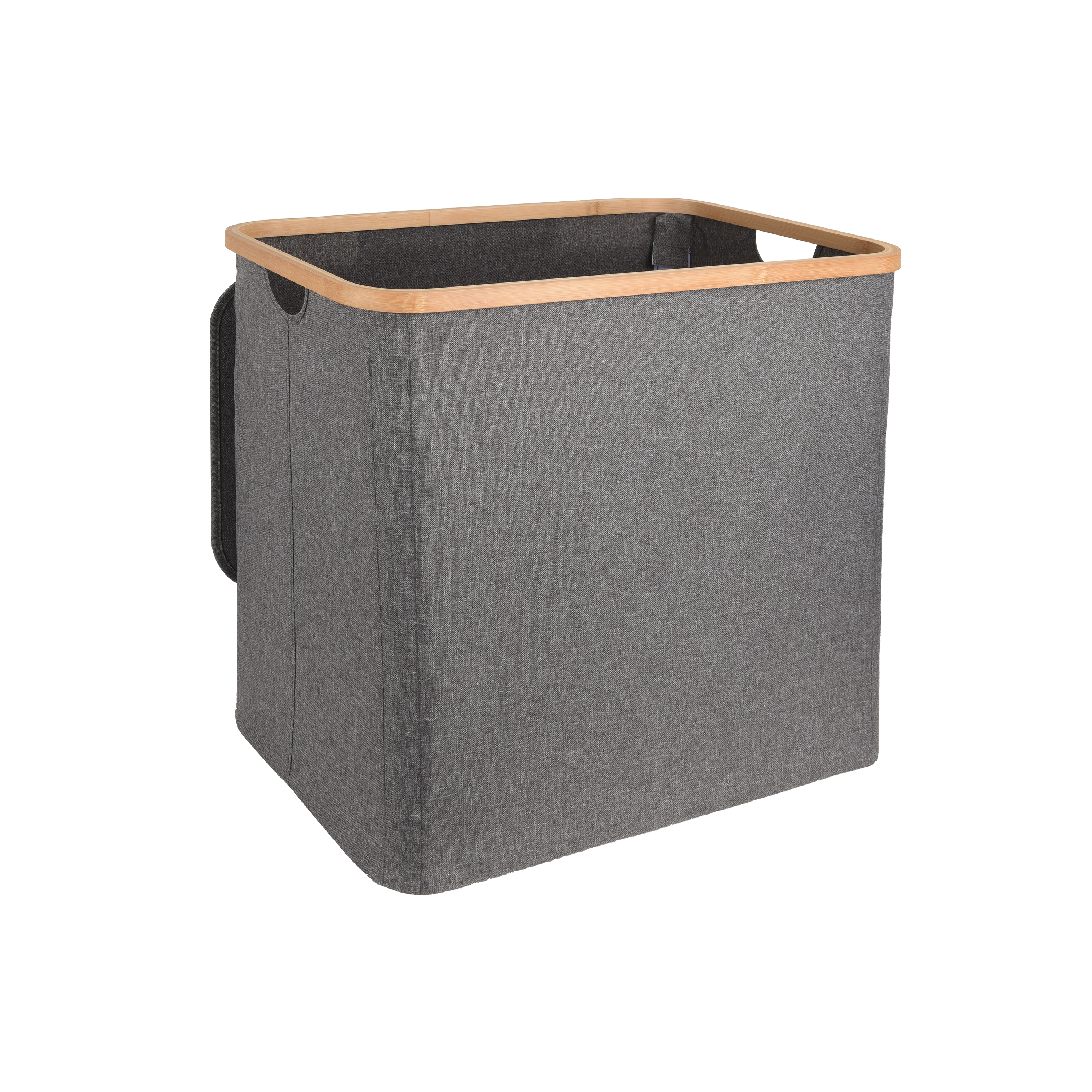 Bac à linge gris l.33.5 x H.50 x P.53.5 cm SENSEA - 8