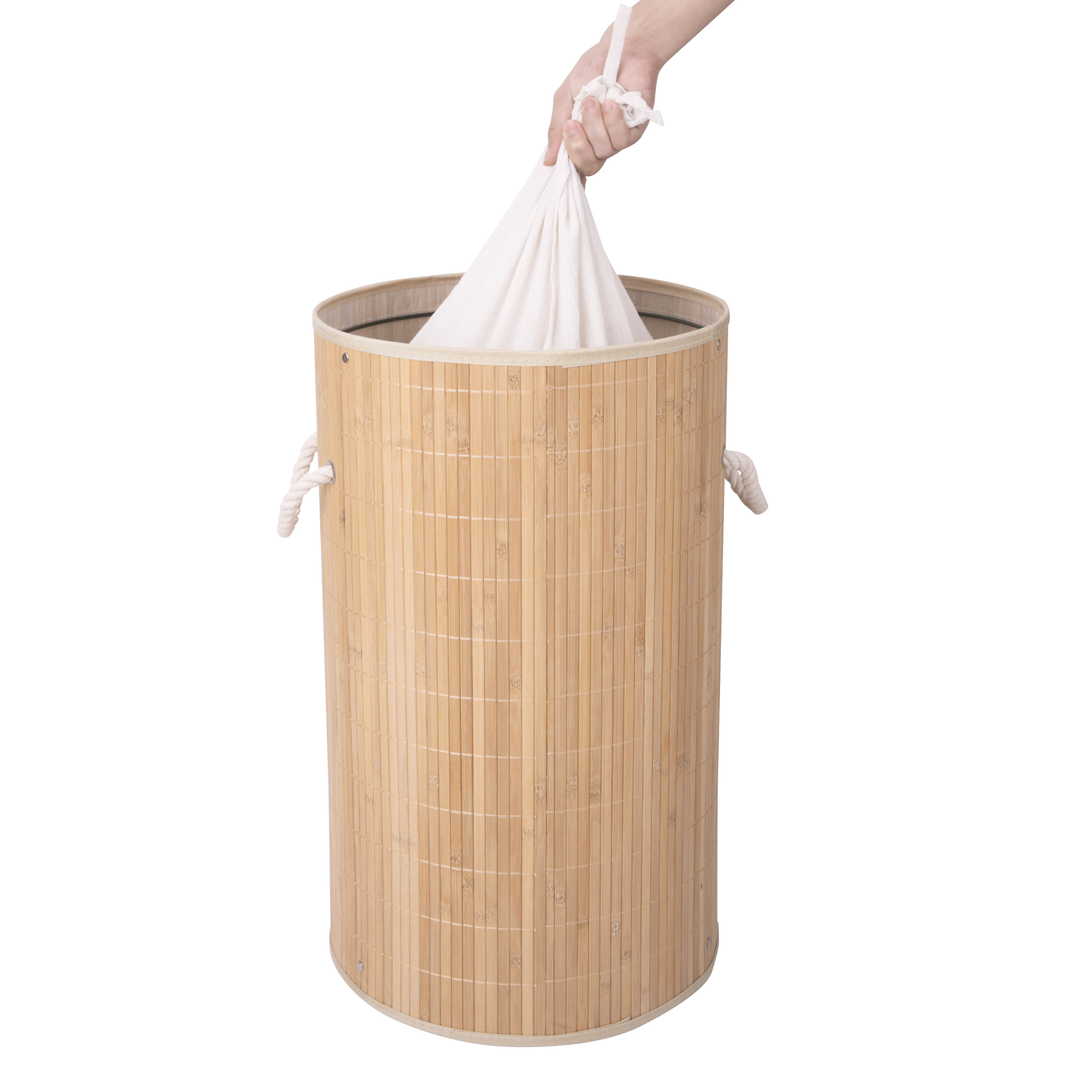 Kosz na bieliznę Bamboo 60 L Sensea - 5