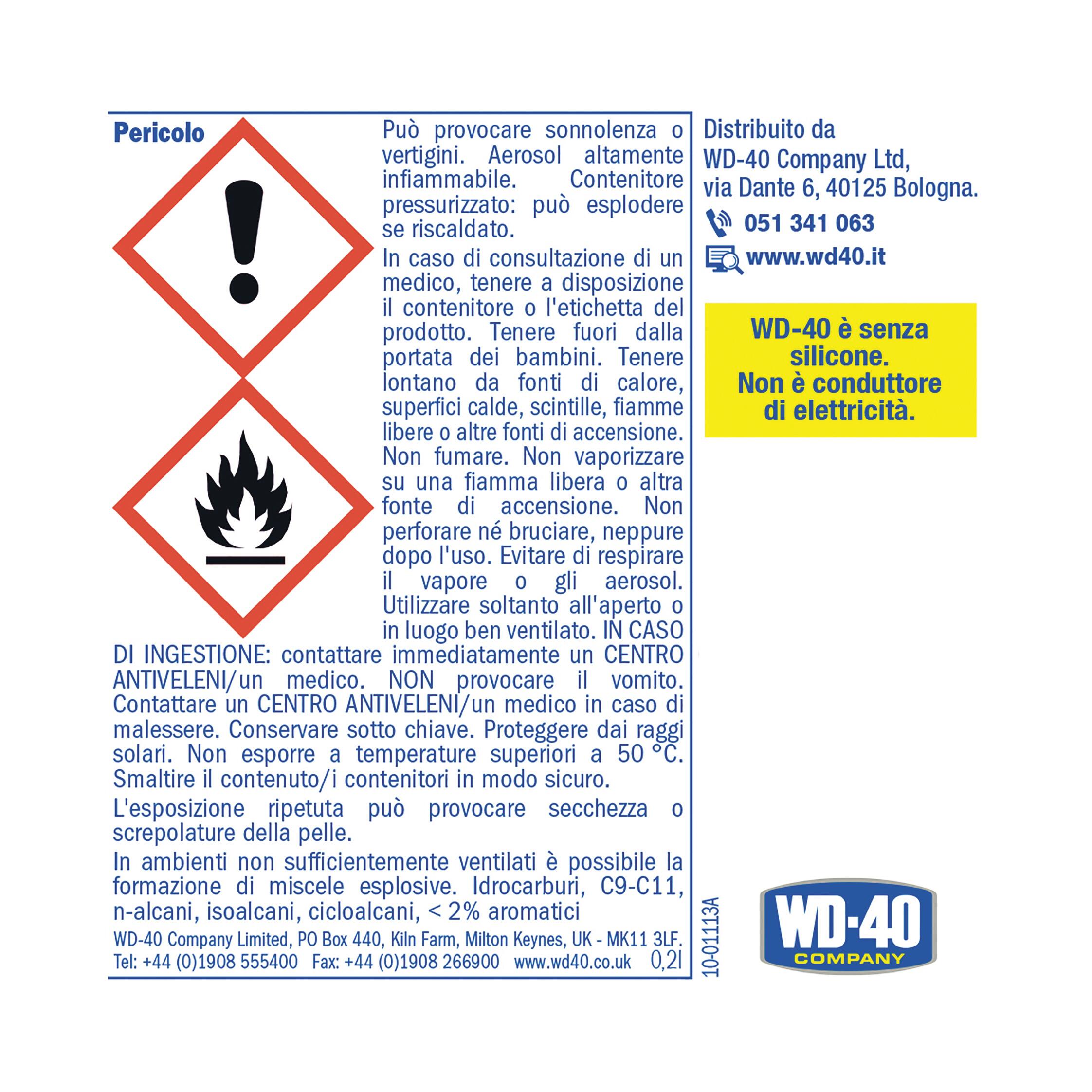 Lubrificante WD-40 multifunzione spray 250 ml + 40 ml  - 2