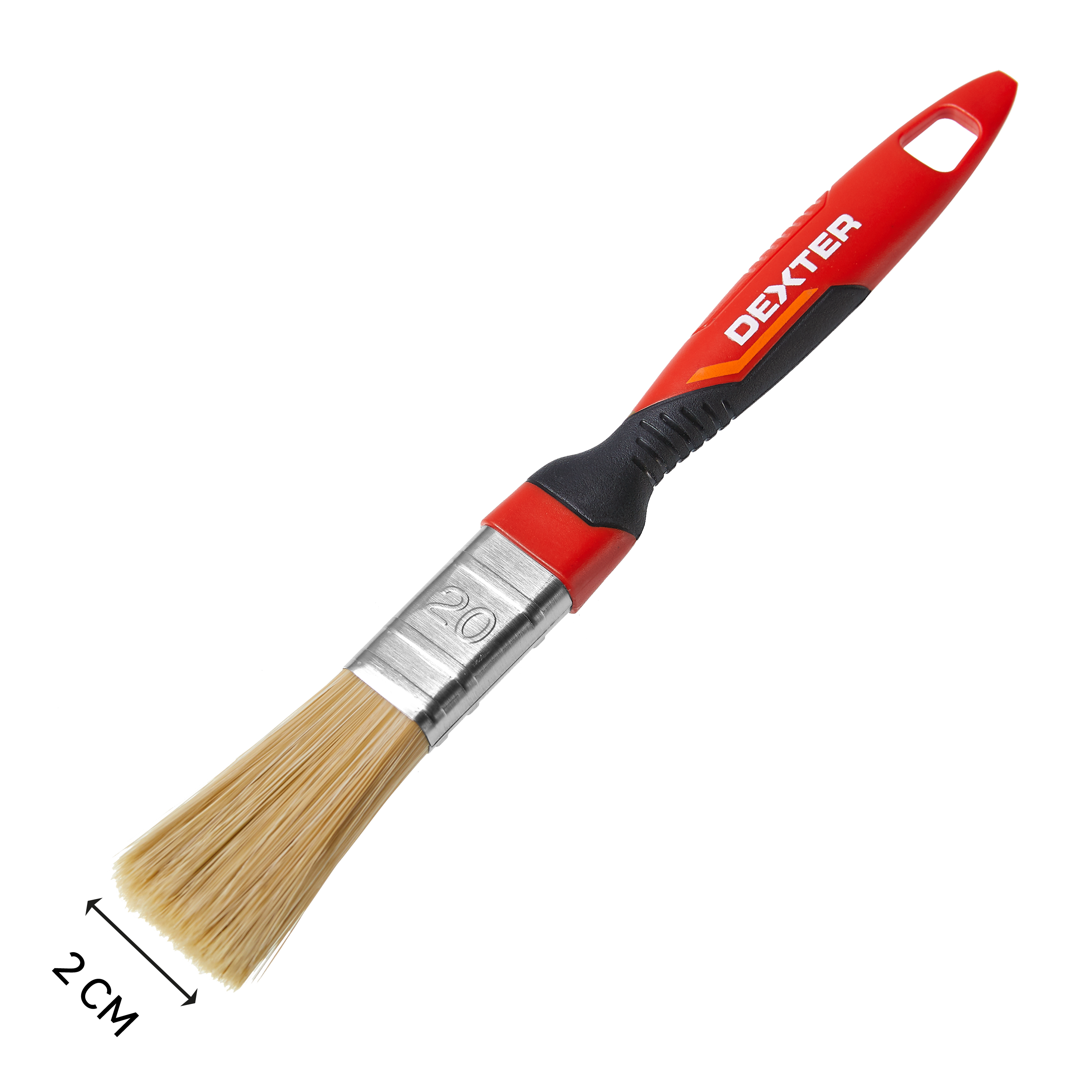 Pędzel płaski do farb rozpuszczalnikowych 20 mm Dexter - 2